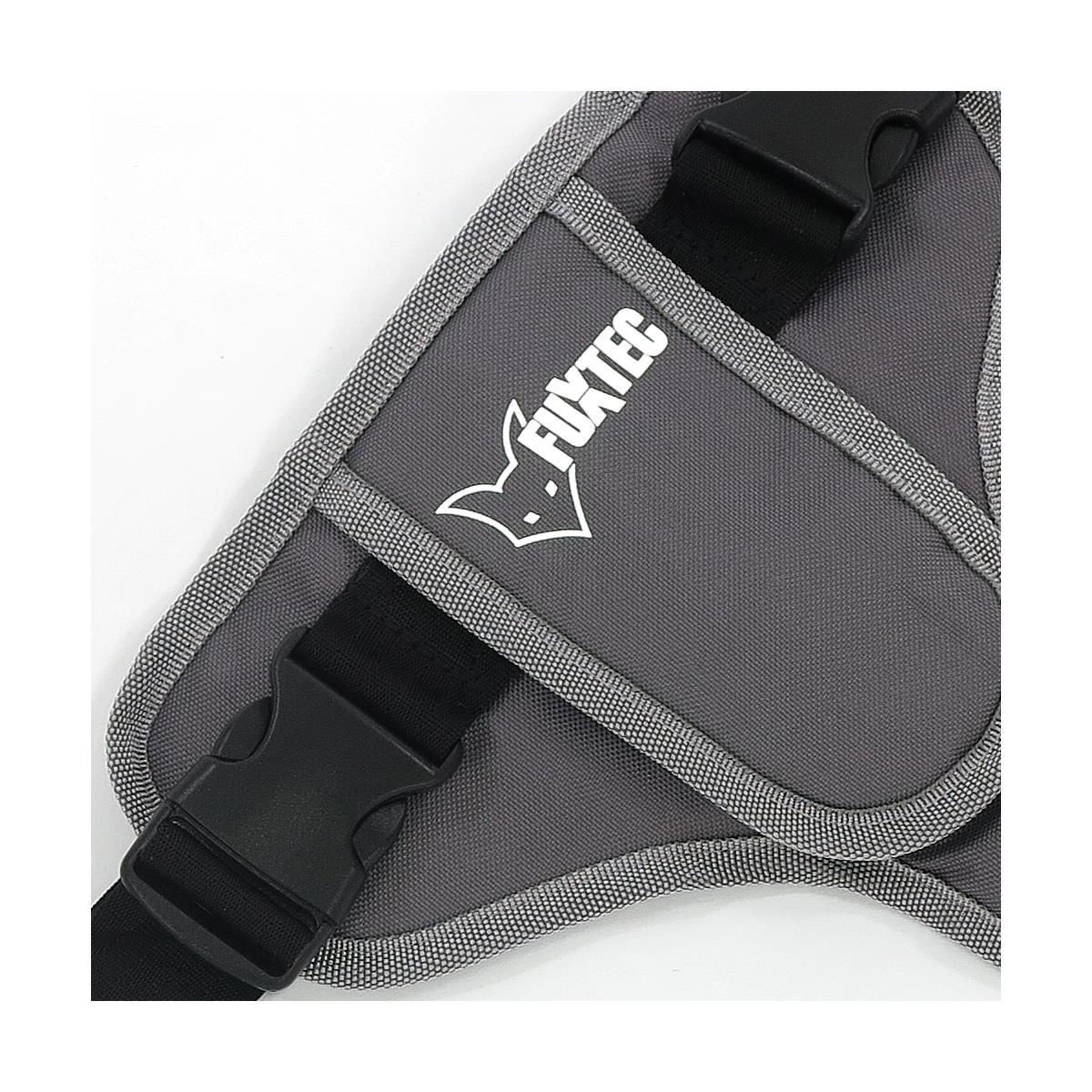 FUXTEC - Ceinture de sécurité grise chariot Wild, City, Easy, Smart et Premium Cruiser