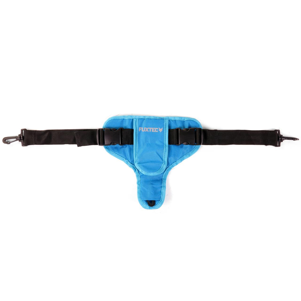 FUXTEC - Ceinture de sécurité turquoise chariot City, Wild, Easy, Smart, Premium Cruiser