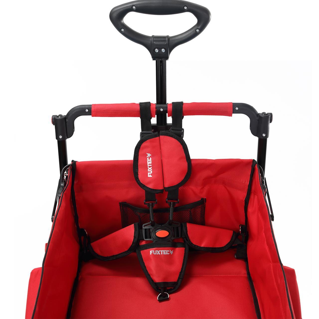 FUXTEC - Ceinture de sécurité 5 points rouge chariot CT850