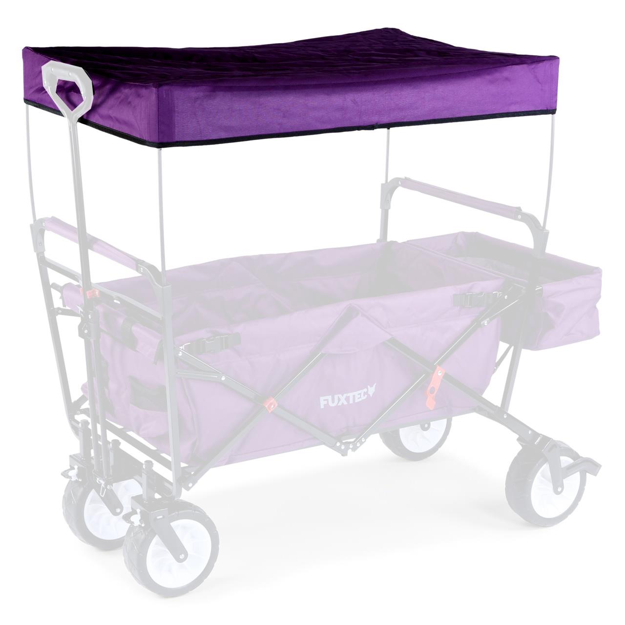 FUXTEC - Toit pourpre chariot Wild et City Cruiser