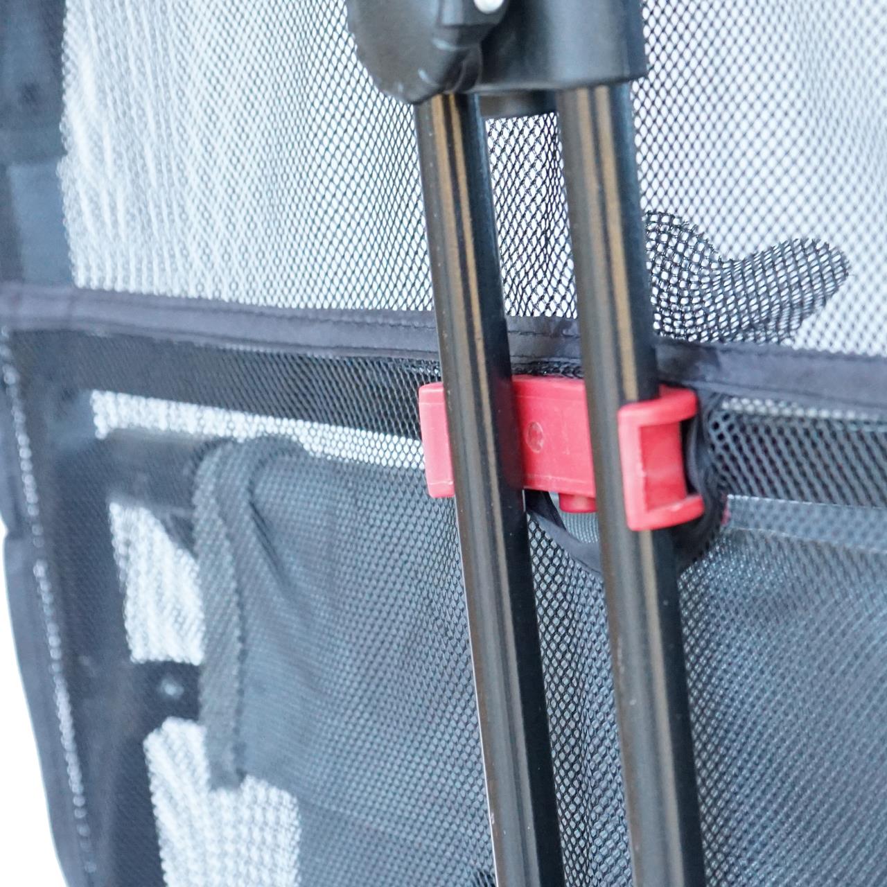 FUXTEC - Protection solaire / moustiquaire - chariot de transport City Cruiser