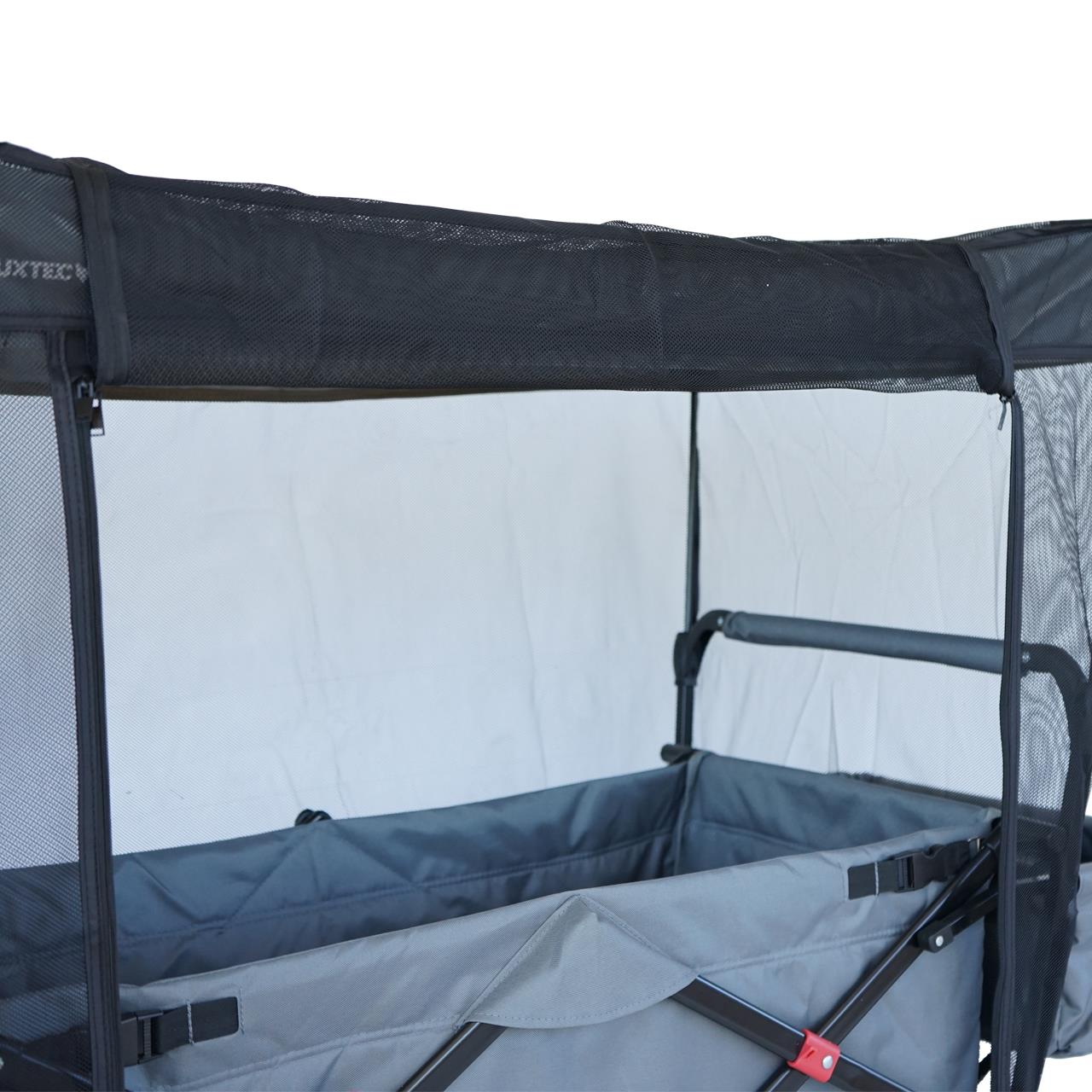 FUXTEC - Protection solaire / moustiquaire - chariot de transport City Cruiser