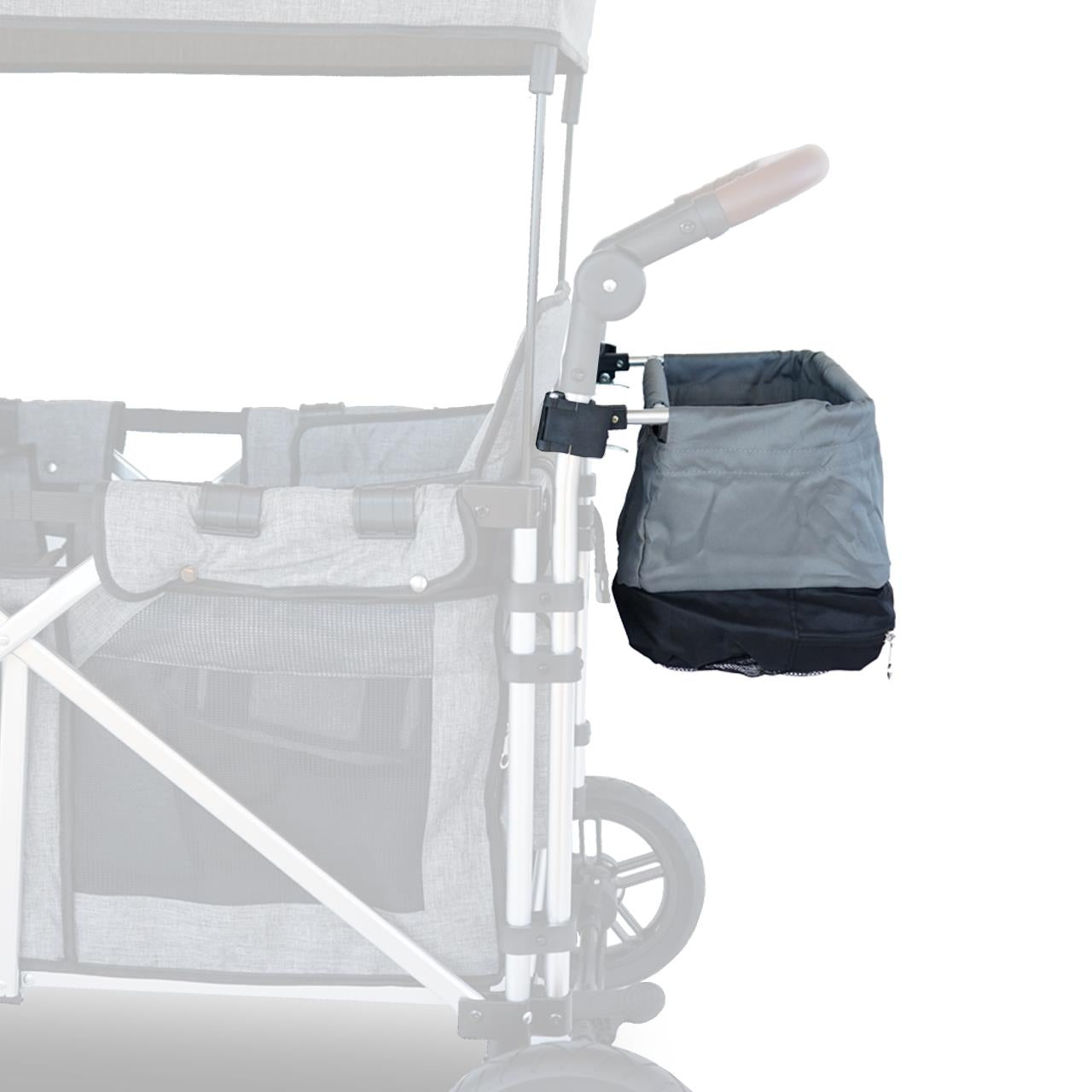 FUXTEC - Sac arrière gris chariot de transport CTXL900