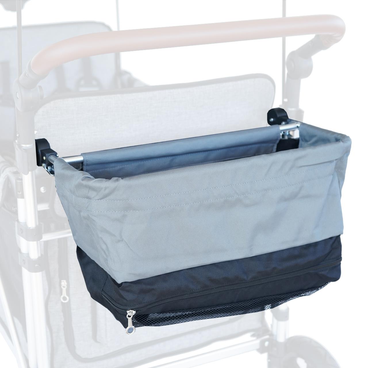 FUXTEC - Sac arrière gris chariot de transport Family Cruiser