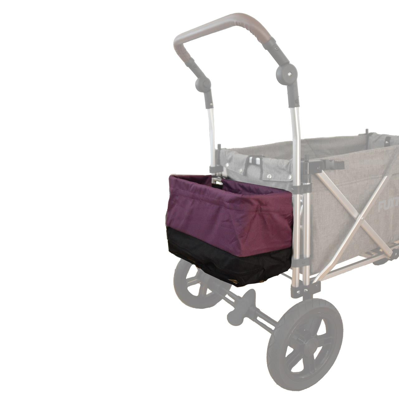 FUXTEC - Sac arrière pourpre chariot Super Cruiser