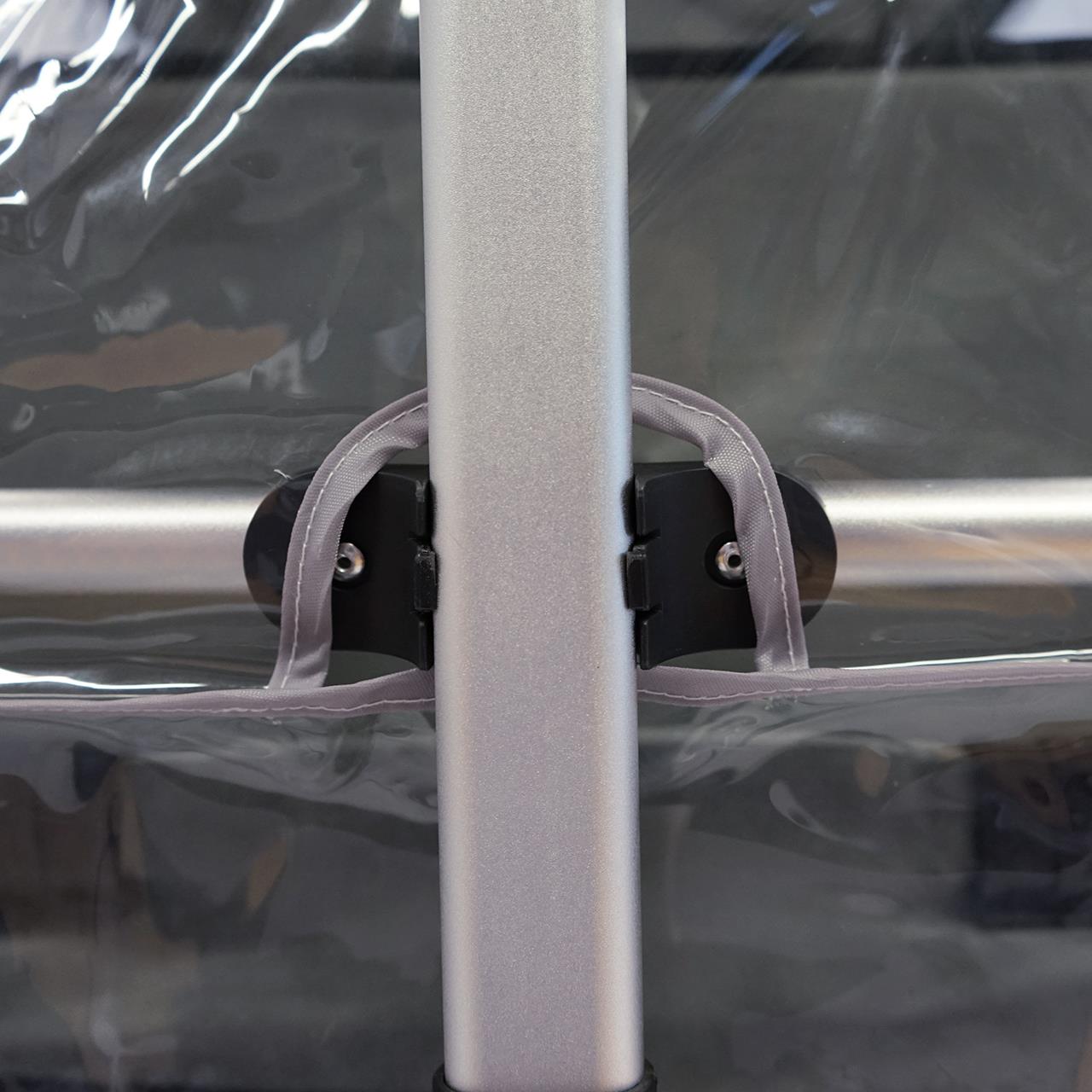 FUXTEC - Protection pluie chariot de transport pliable - Family Cruiser