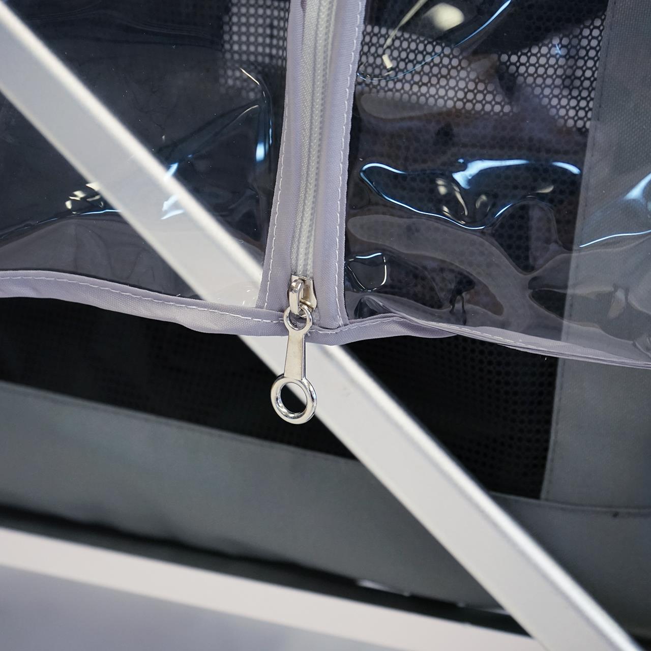 FUXTEC - Protection pluie chariot de transport pliable - Family Cruiser