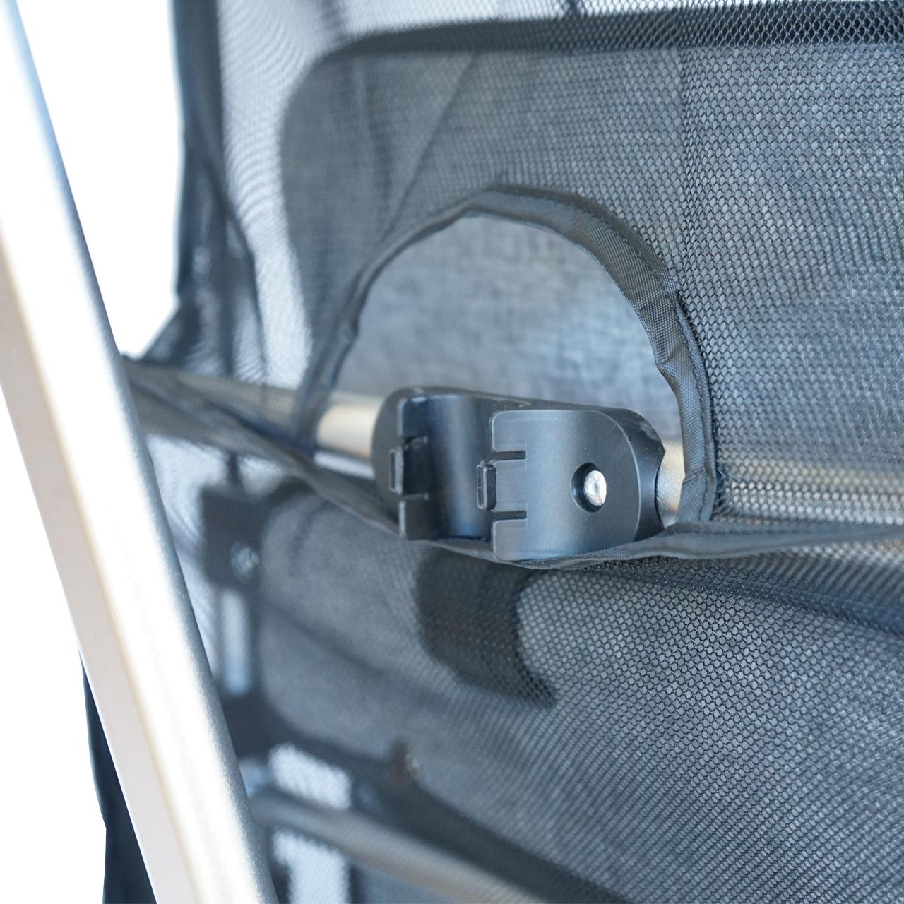 FUXTEC - Protection solaire / moustiquaire - chariot de transport Family Cruiser