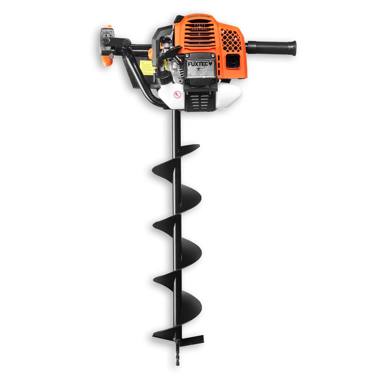 Tarière thermique FUXTEC FX-EB162 avec mèches de 100, 150 et 200 mm