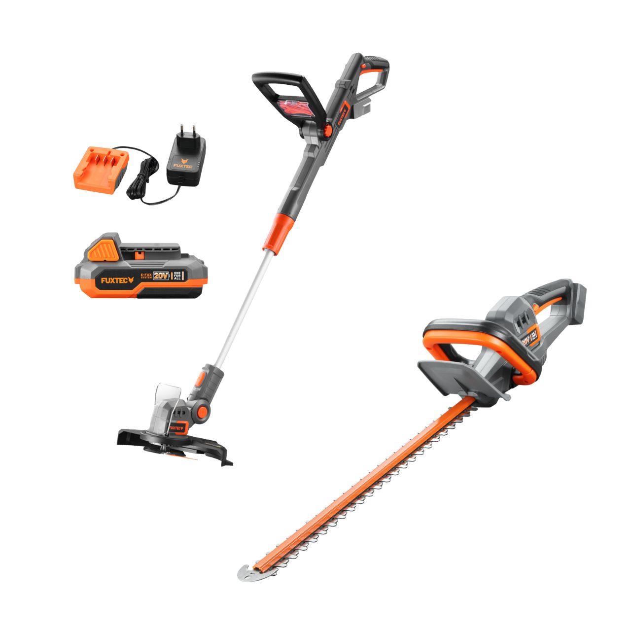 FUXTEC Kit de jardinage 20V FX-20VSET5