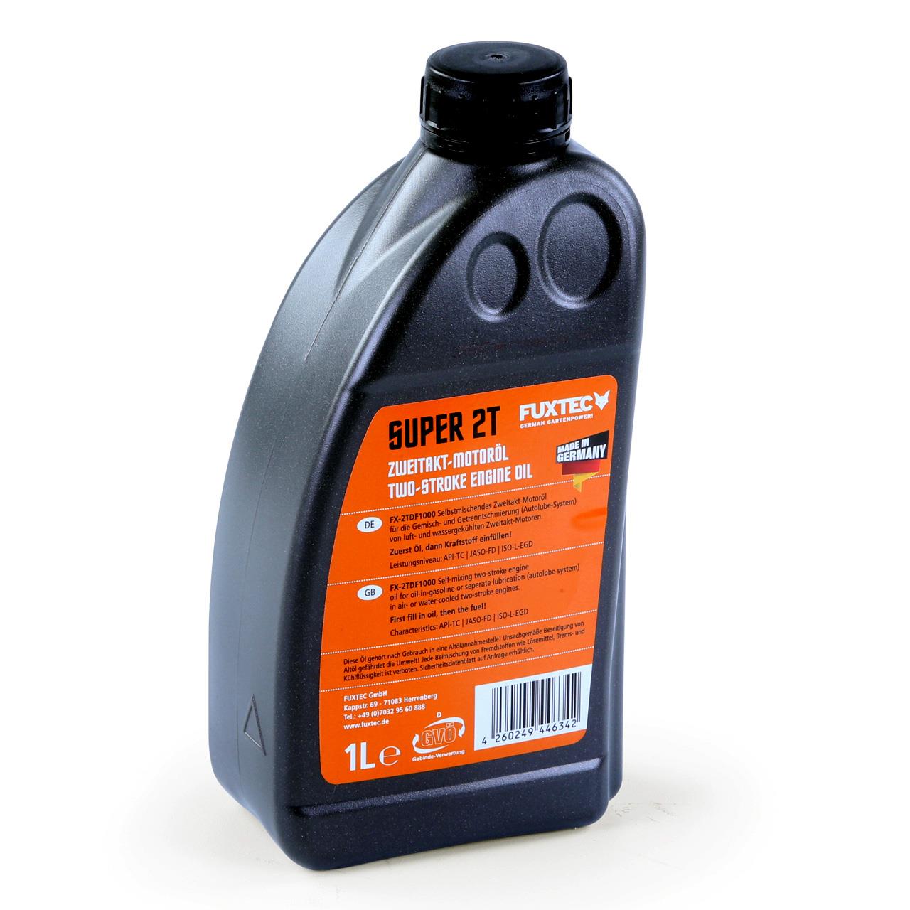 FUXTEC huile 2 temps 1 litre