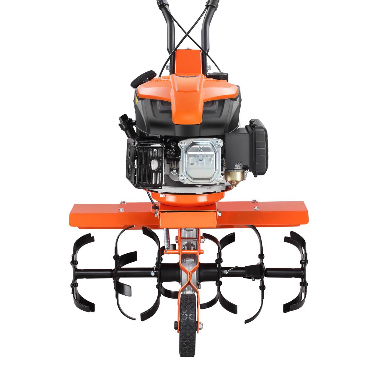 Motobineuse motoculteur thermique FUXTEC FX-AF1139 avec set d'élargissement de la largeur de travail inclus