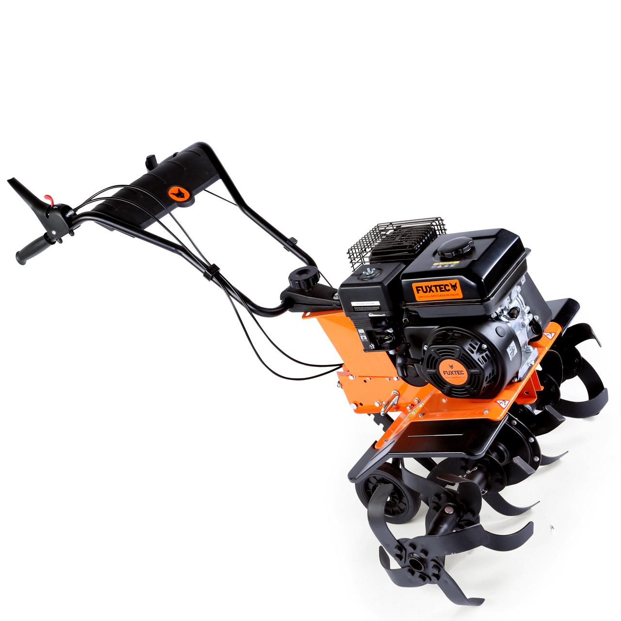 Motobineuse motoculteur thermique FUXTEC FX-AF1212 avec largeur de travail 85cm