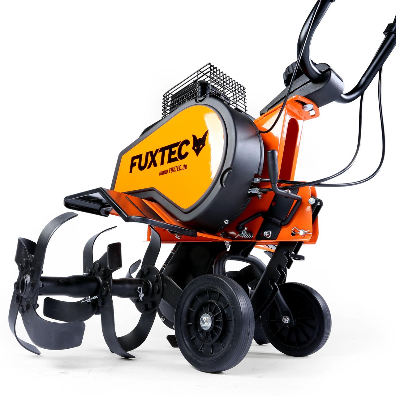 Motobineuse motoculteur thermique FUXTEC FX-AF1212 avec largeur de travail 85cm