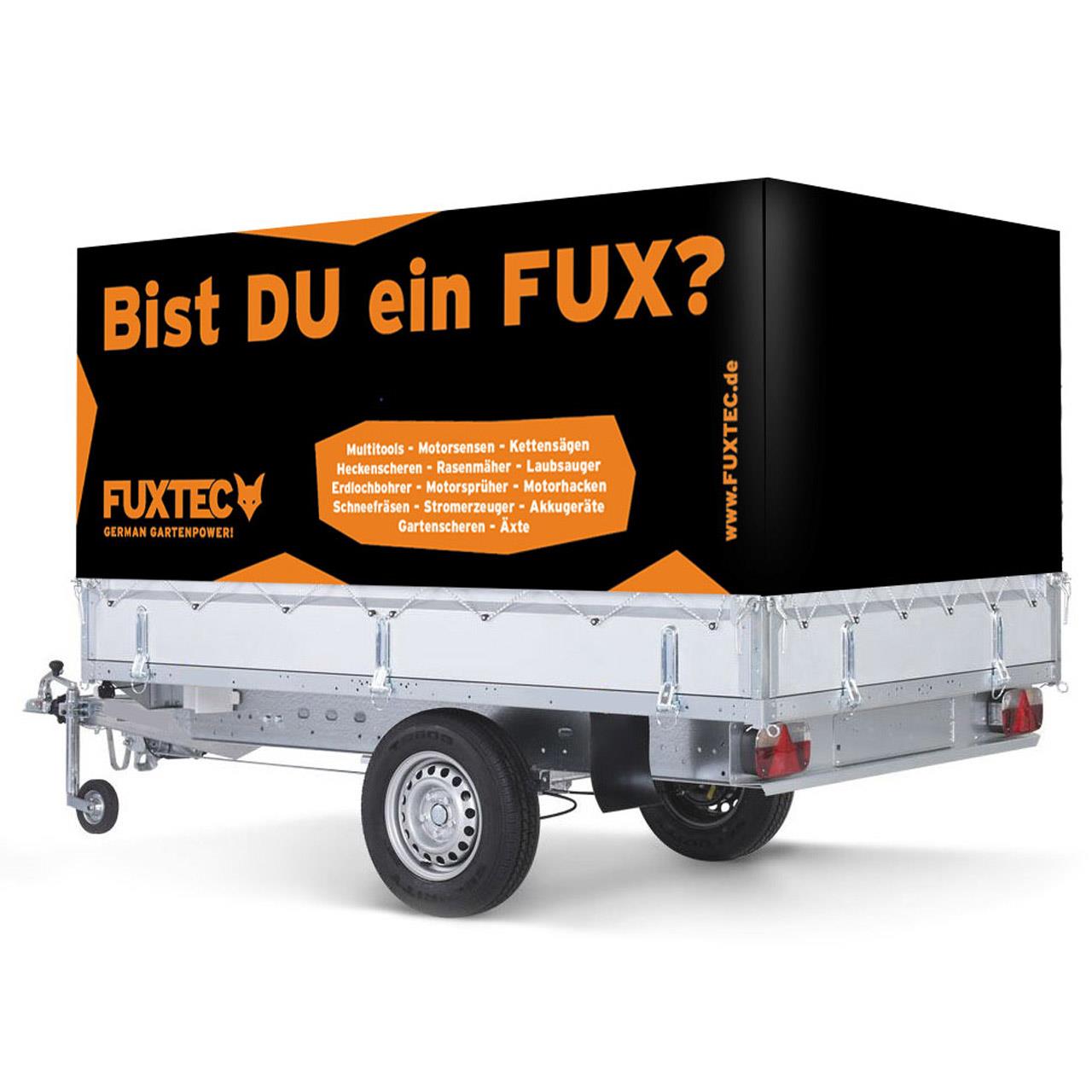 FUXTEC Bâche haute pour remorque F 750 DBL 850 M opti AN STEMA 80cm