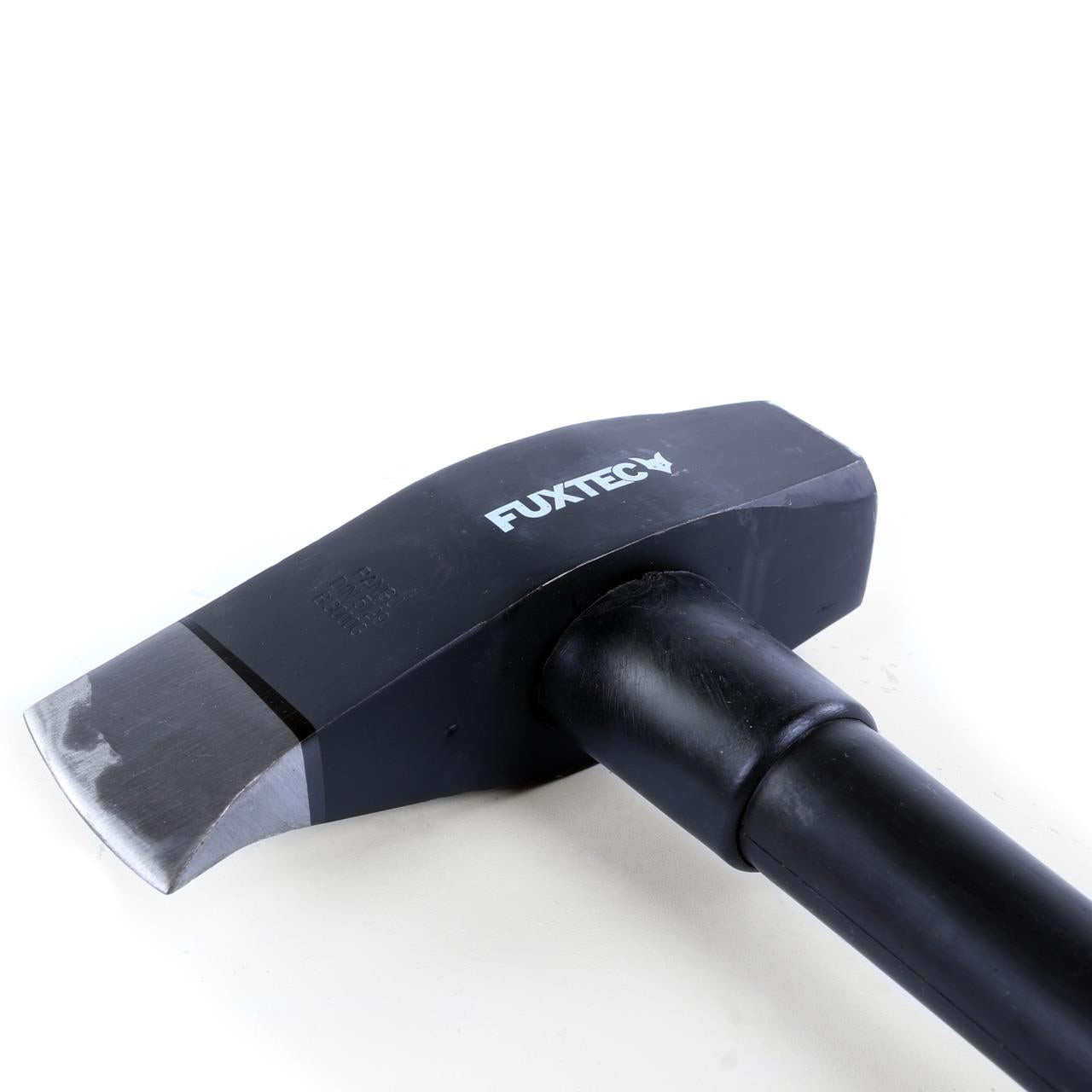 Set 4 haches FUXTEC - hachette + hache + hache de fendage + coin fendeur acier