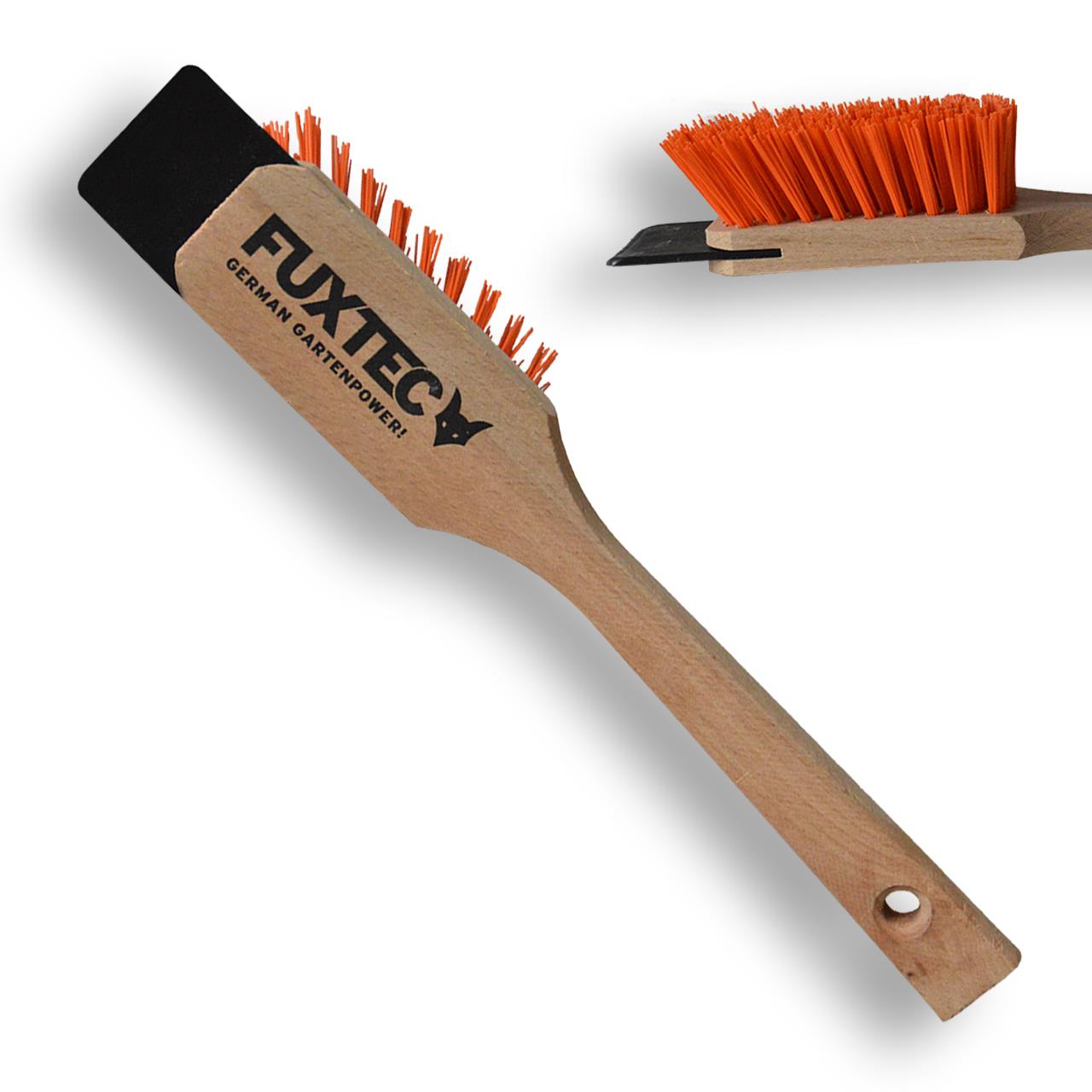 FUXTEC - Brosse à balayer pour tondeuses à gazon