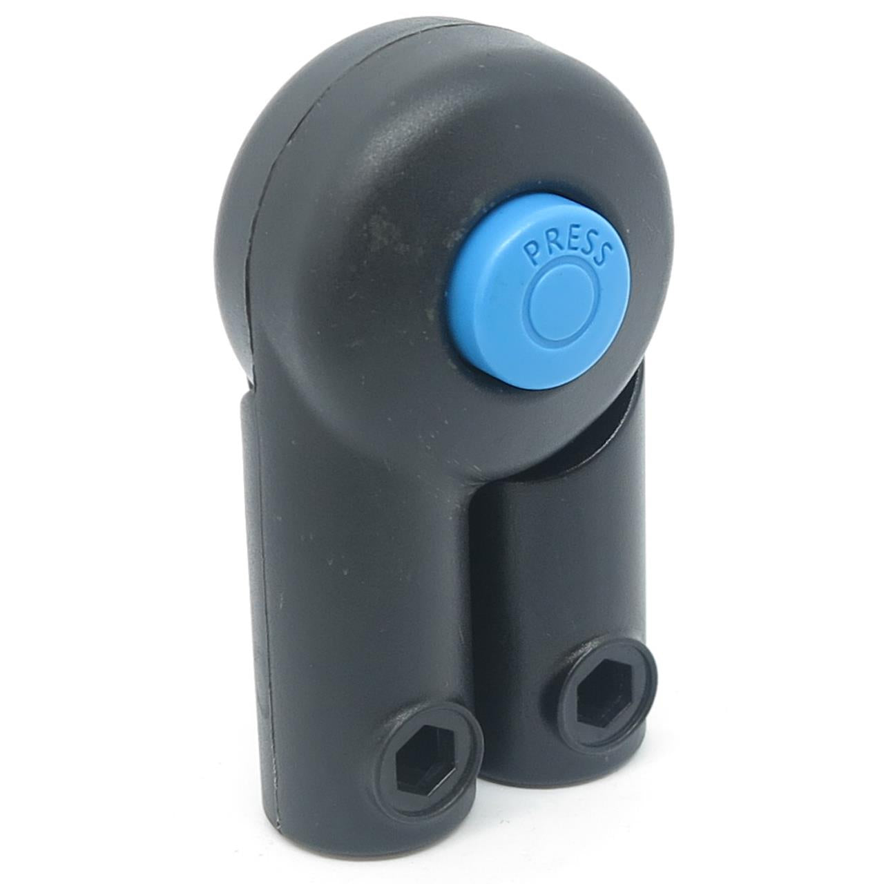 FUXTEC - Bouton-pression poignée de poussée droite chariot de transport pliable CT800