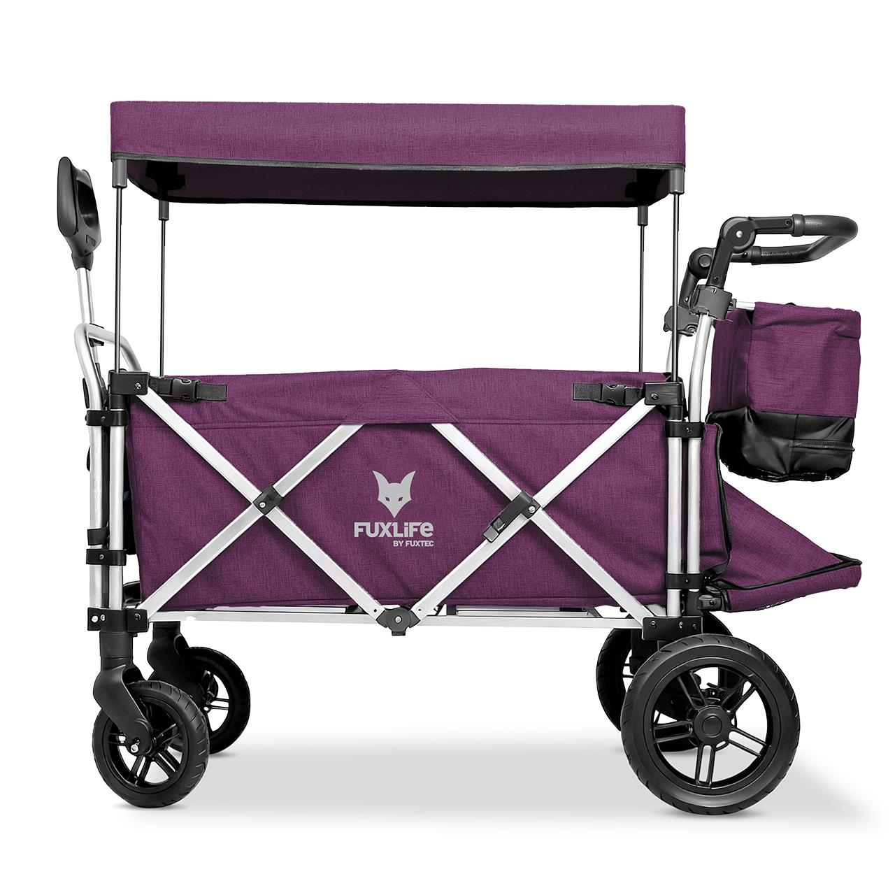 FUXLIFE FX-CTL950 Chariot Pliable Premium Enfants – Toit Solaire & Suspensions