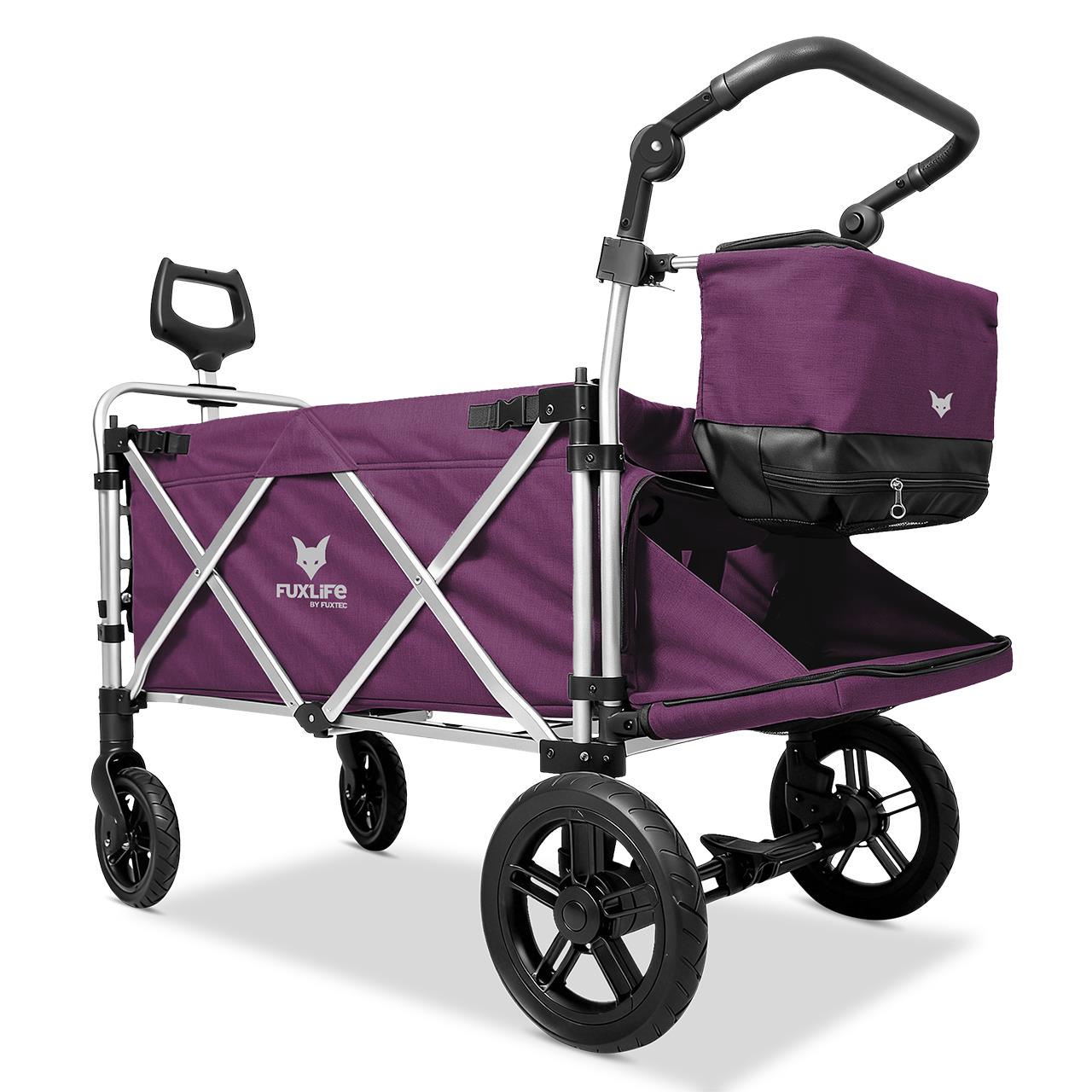 FUXLIFE FX-CTL950 Chariot Pliable Premium Enfants – Toit Solaire & Suspensions