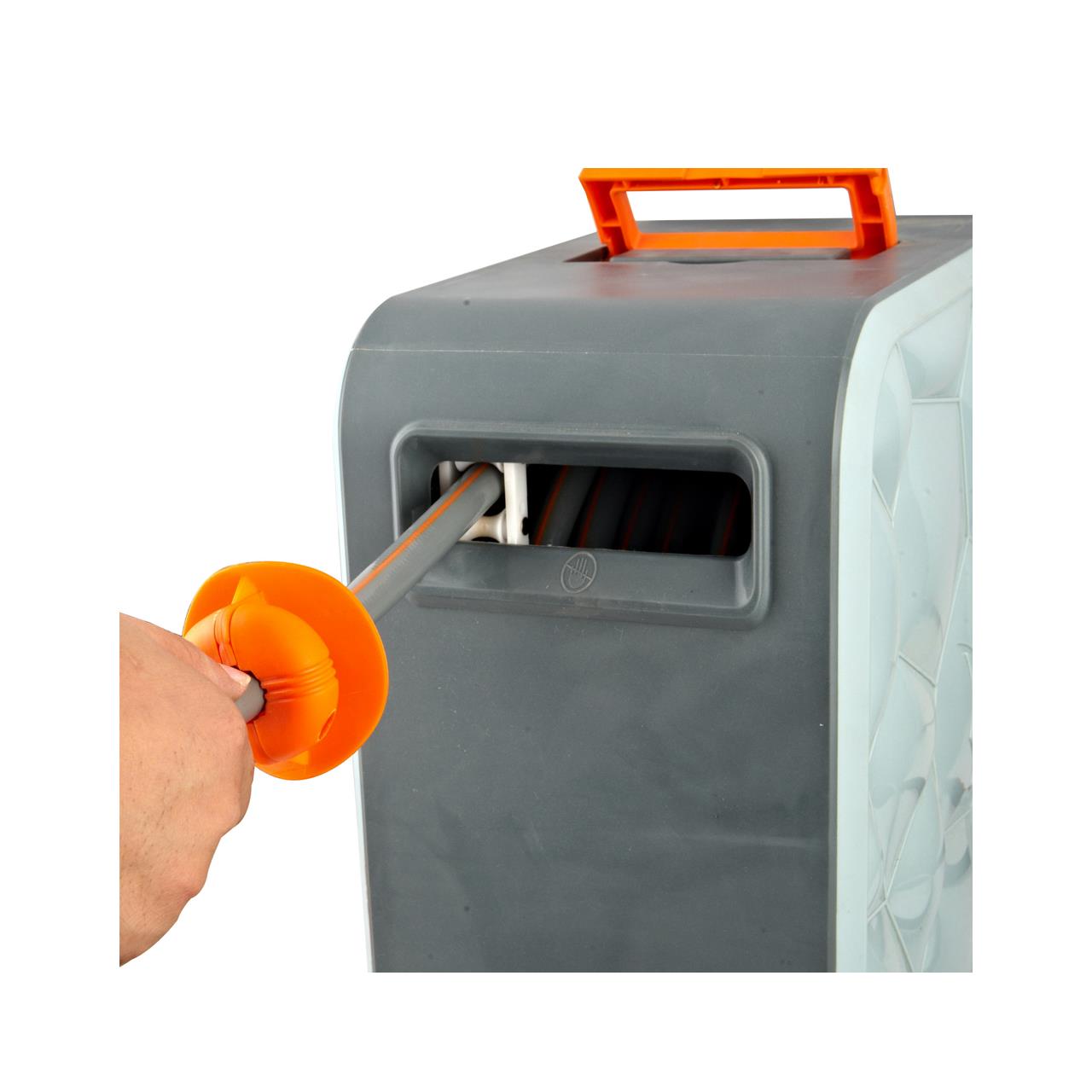 Dévidoir enrouleur automatique 20 m FUXTEC FX-CU20