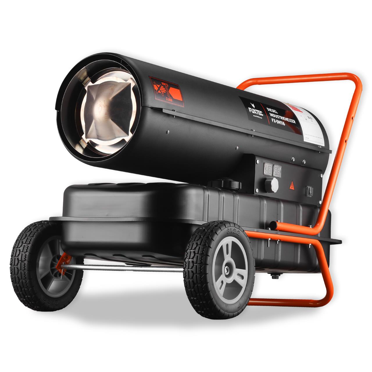 Canon à air chaud au fioul FUXTEC - FX-DH116 30 kW de puissance calorifique