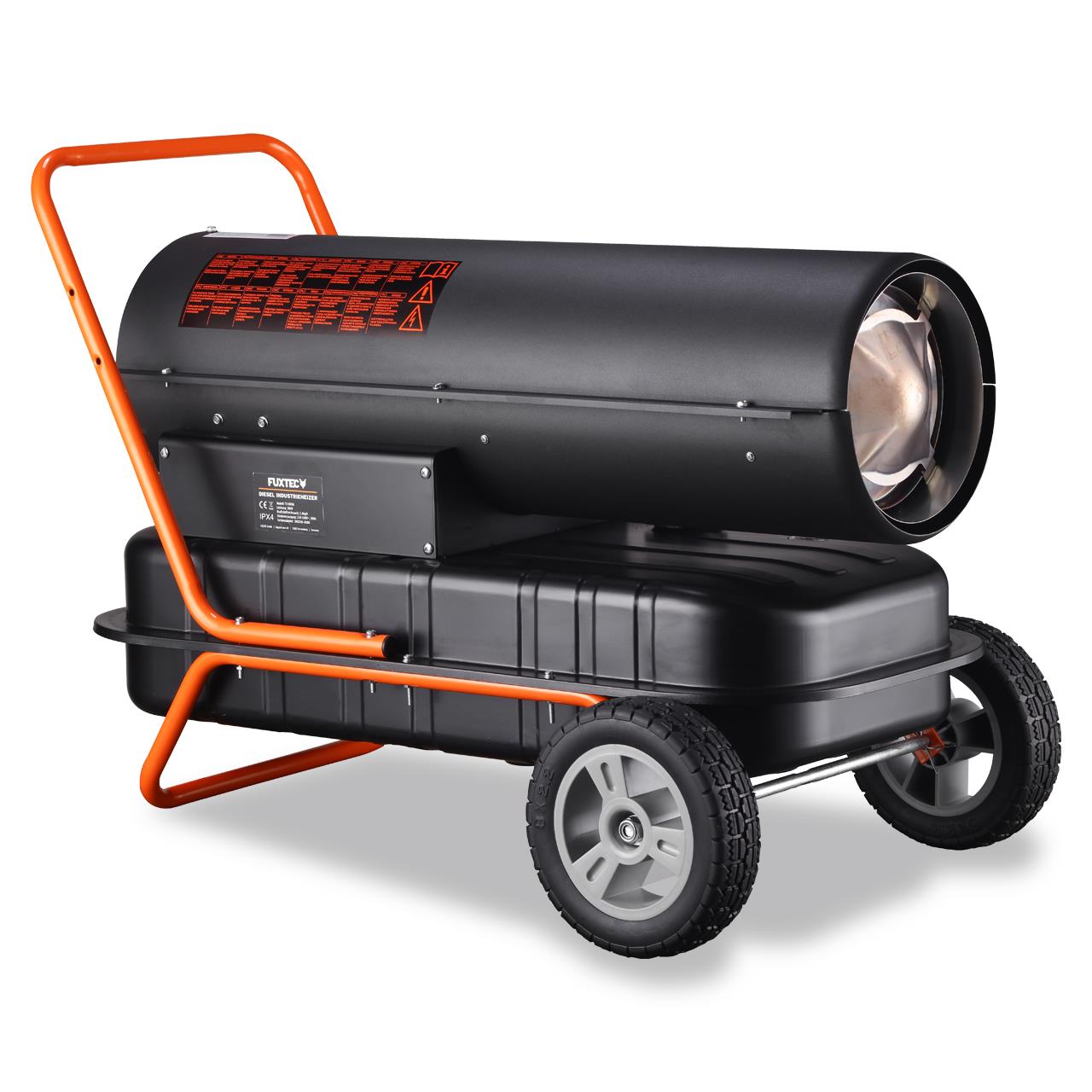 Canon à air chaud au fioul FUXTEC - FX-DH116 30 kW de puissance calorifique