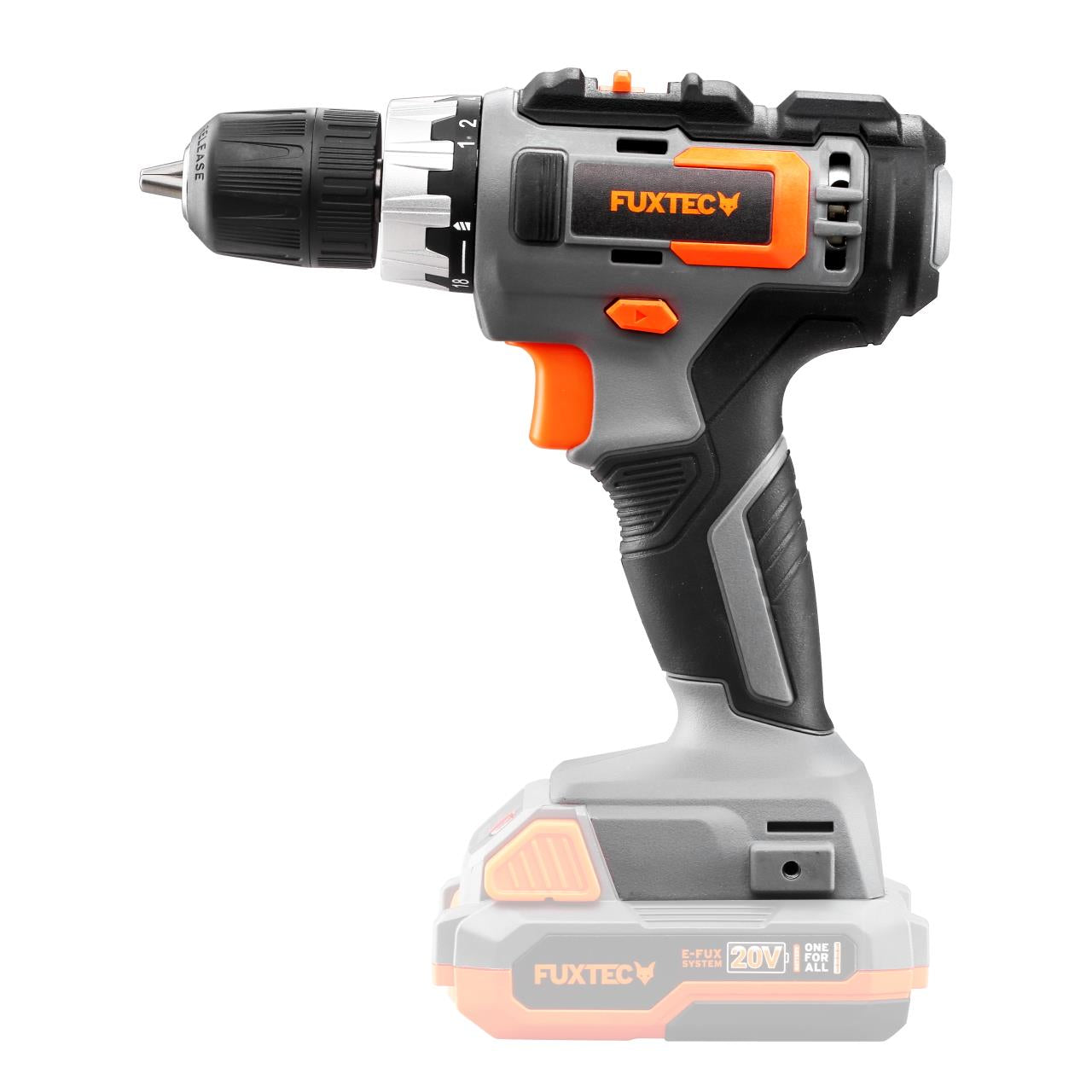FUXTEC - Kit PowerTool 20V sans fil avec meuleuse d'angle, visseuse sans fil et marteau perforateur