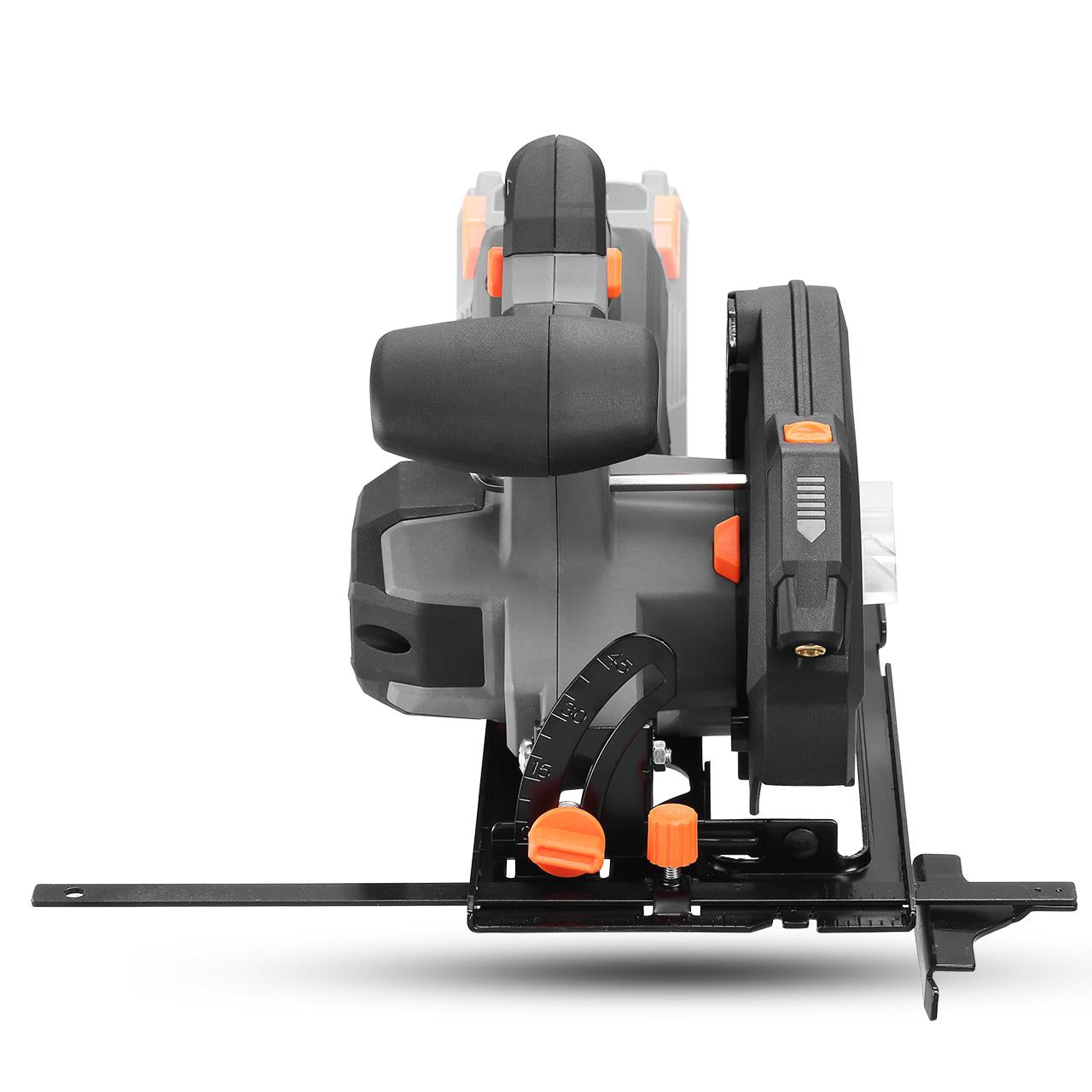 Scie circulaire portative batterie FUXTEC 20V FX-E1CS20 sans batterie ni chargeur