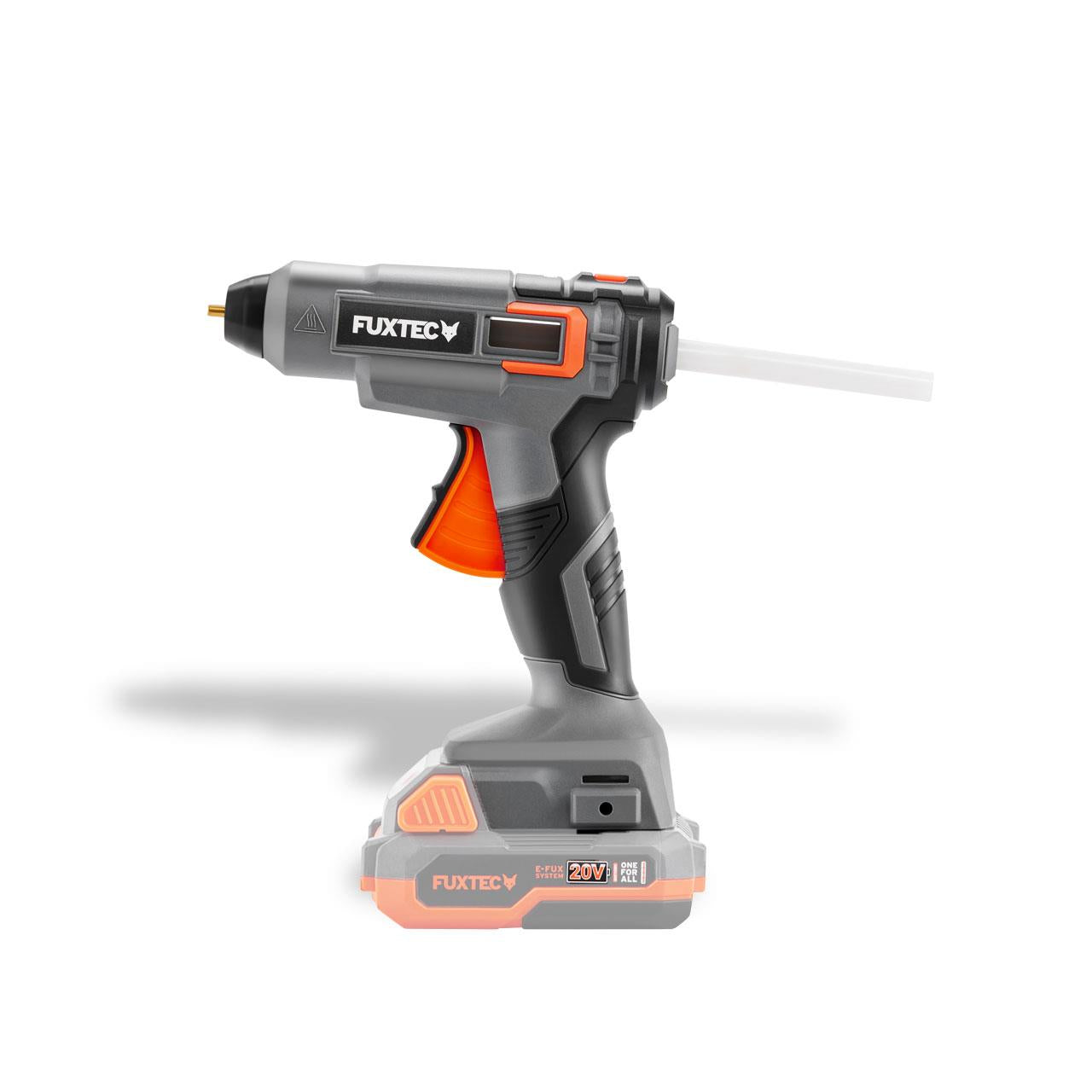 Pistolet à colle chaude FUXTEC batterie 20V FX-E1GG20 sans batterie, sans chargeur