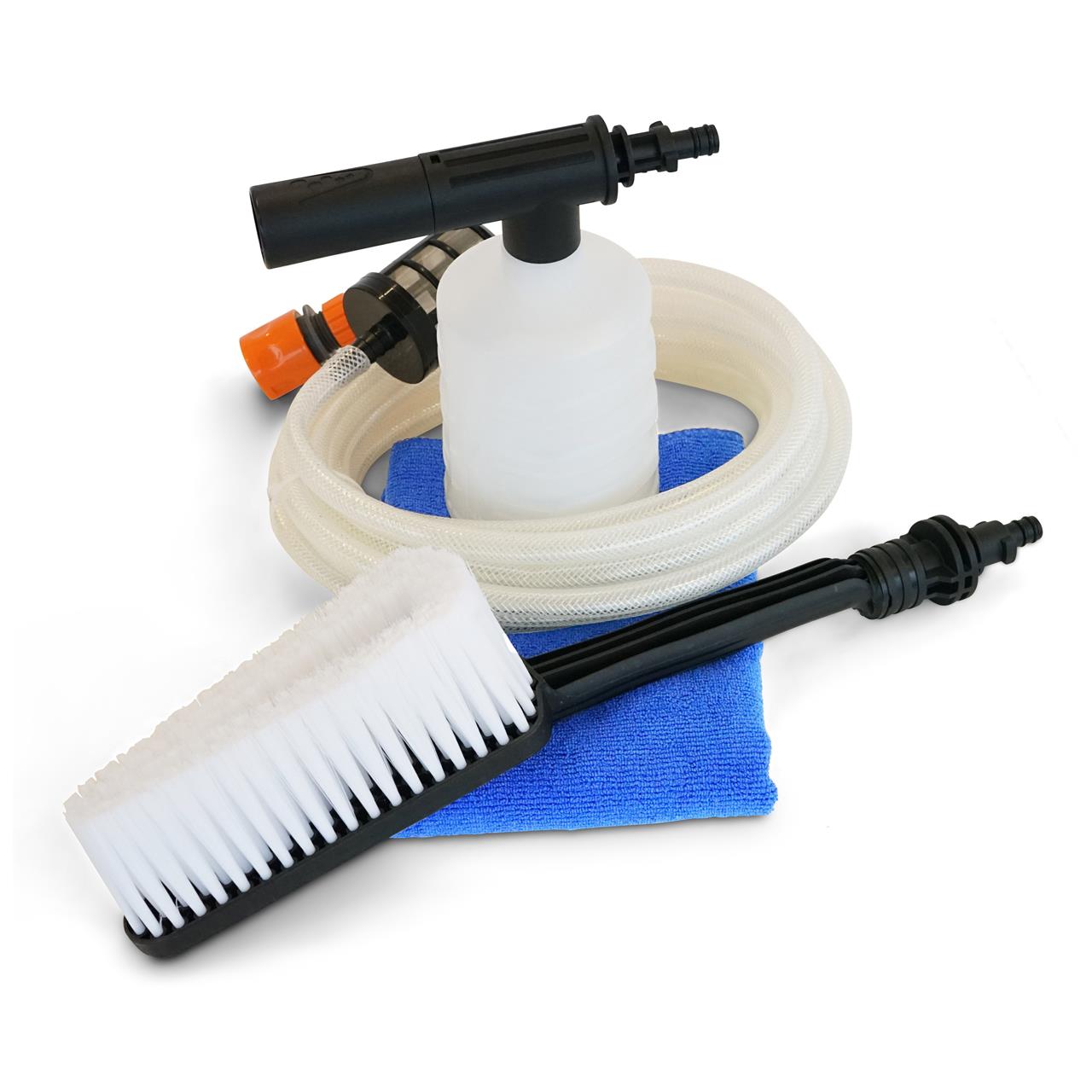 FUXTEC 20V cordless high pressure cleaner FX-E1HDR20 SET with 1 x battery 2Ah, 1 x charger 1A