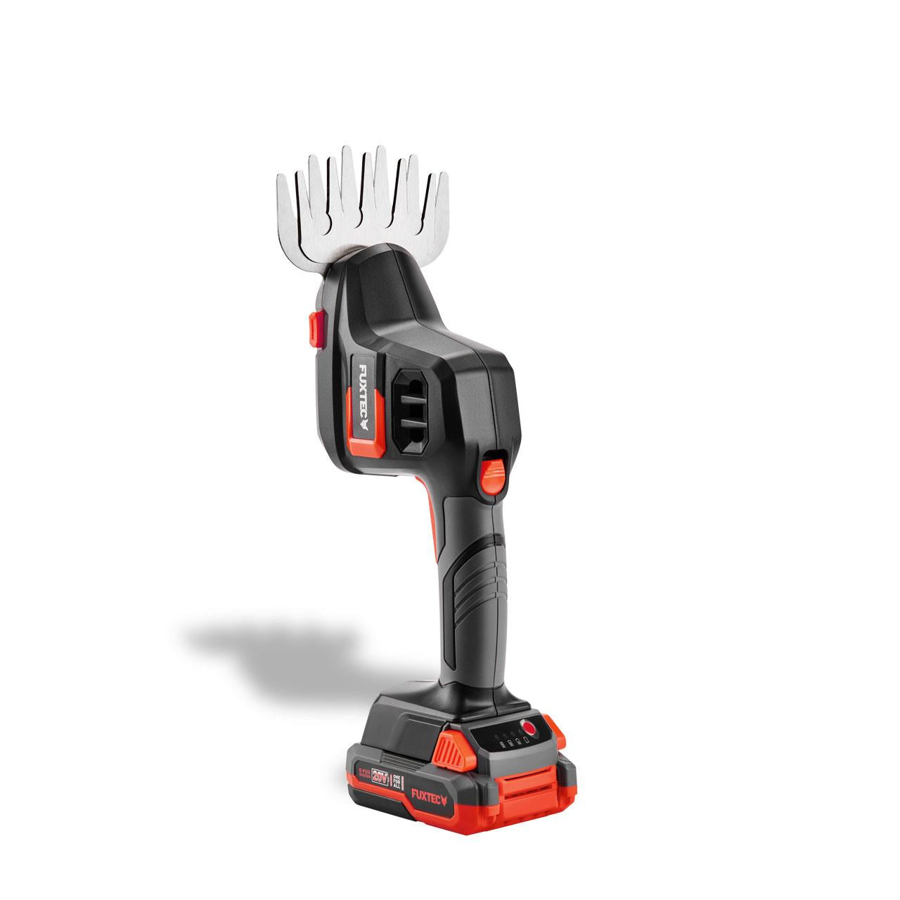 FUXTEC 20V Grasschere und Strauchschere FX-E1HHS20-SET
