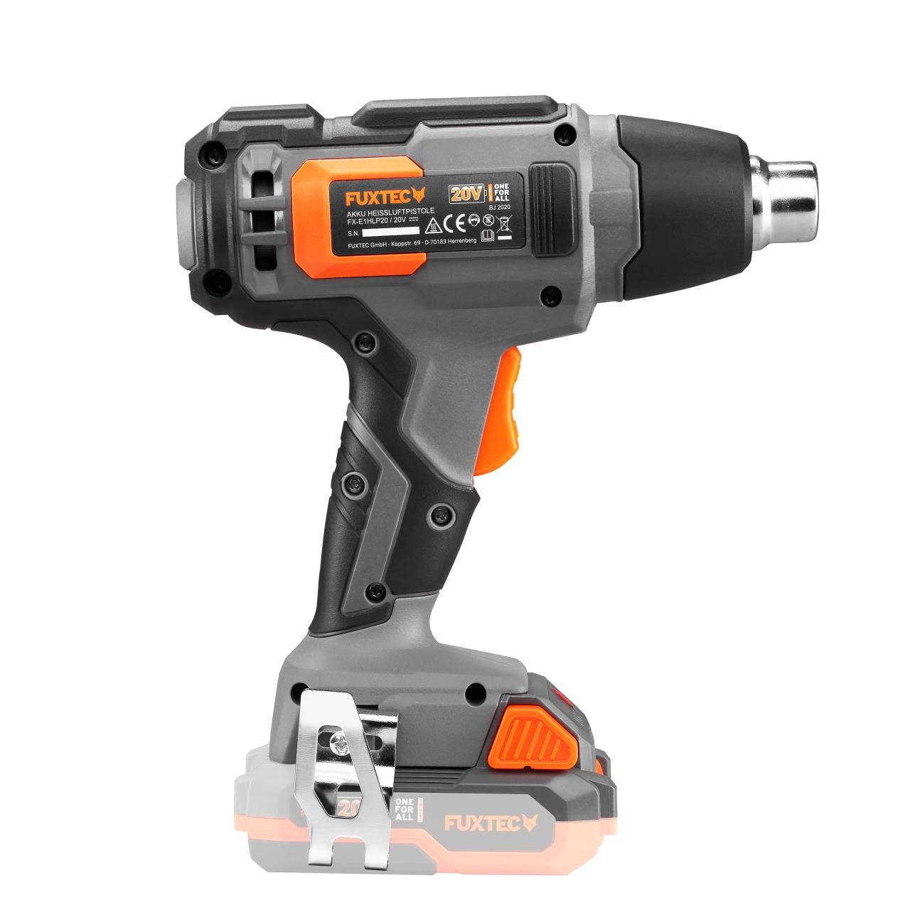 Décapeur thermique sans fil 20V FUXTEC FX-E1HLP20 - sans batterie ni chargeur