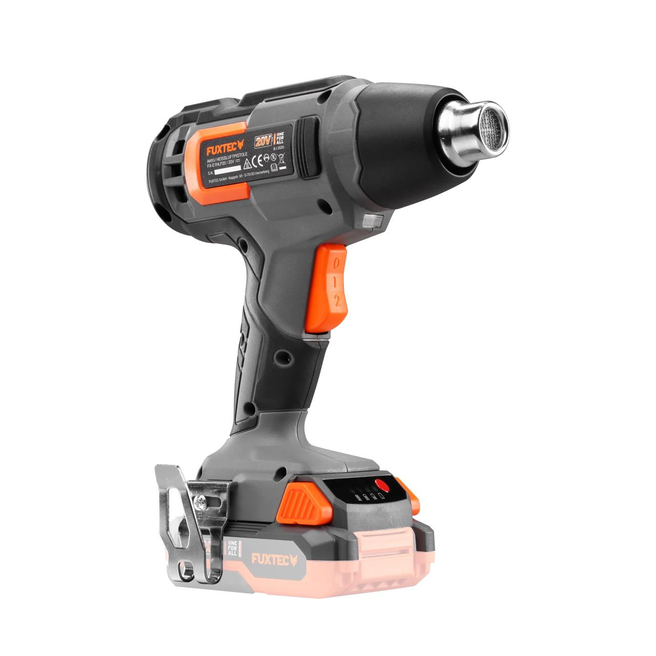 Décapeur thermique sans fil 20V FUXTEC FX-E1HLP20 - sans batterie ni chargeur