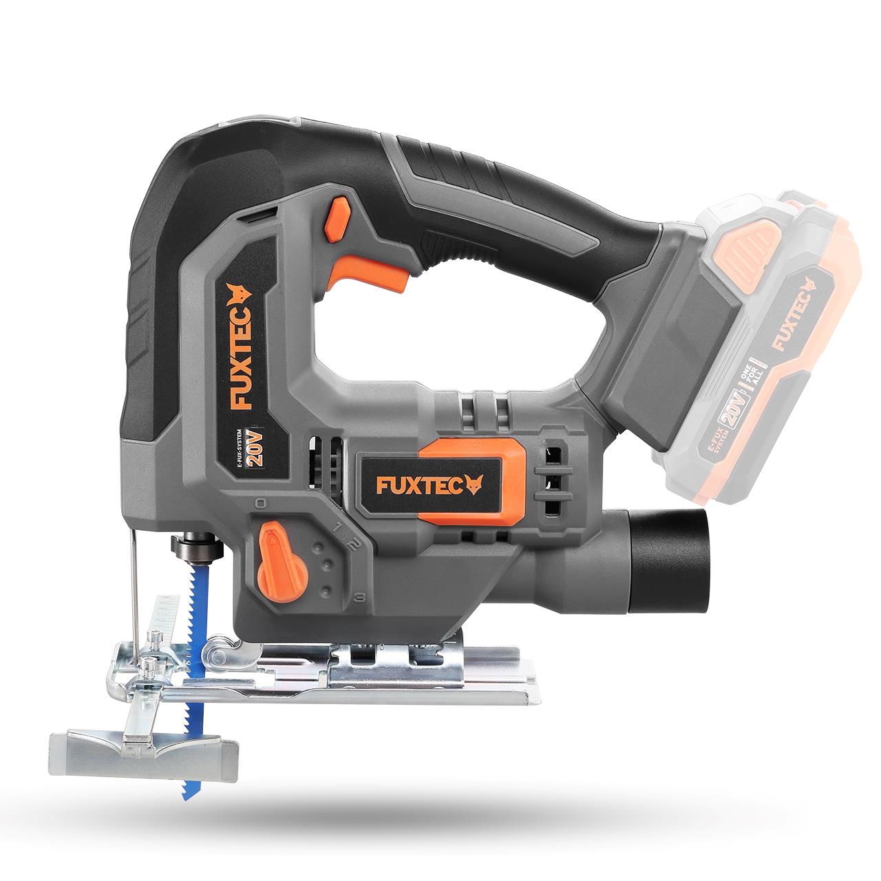 Scie sauteuse sans fil 20V FUXTEC FX-E1JS20 sans batterie, sans chargeur