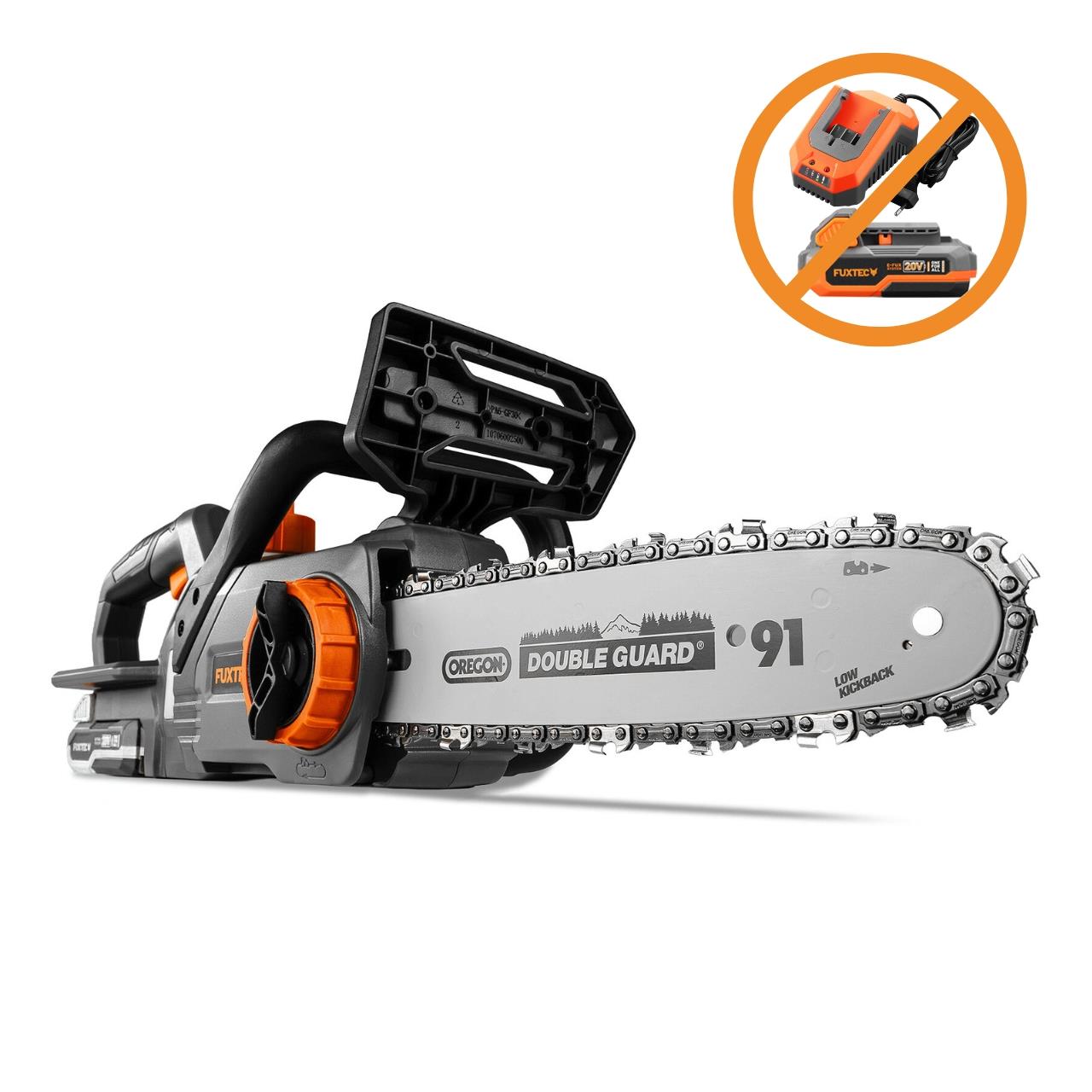 Tronçonneuse à batterie 20V FUXTEC FX-E1KS20 - sans batterie ni chargeur