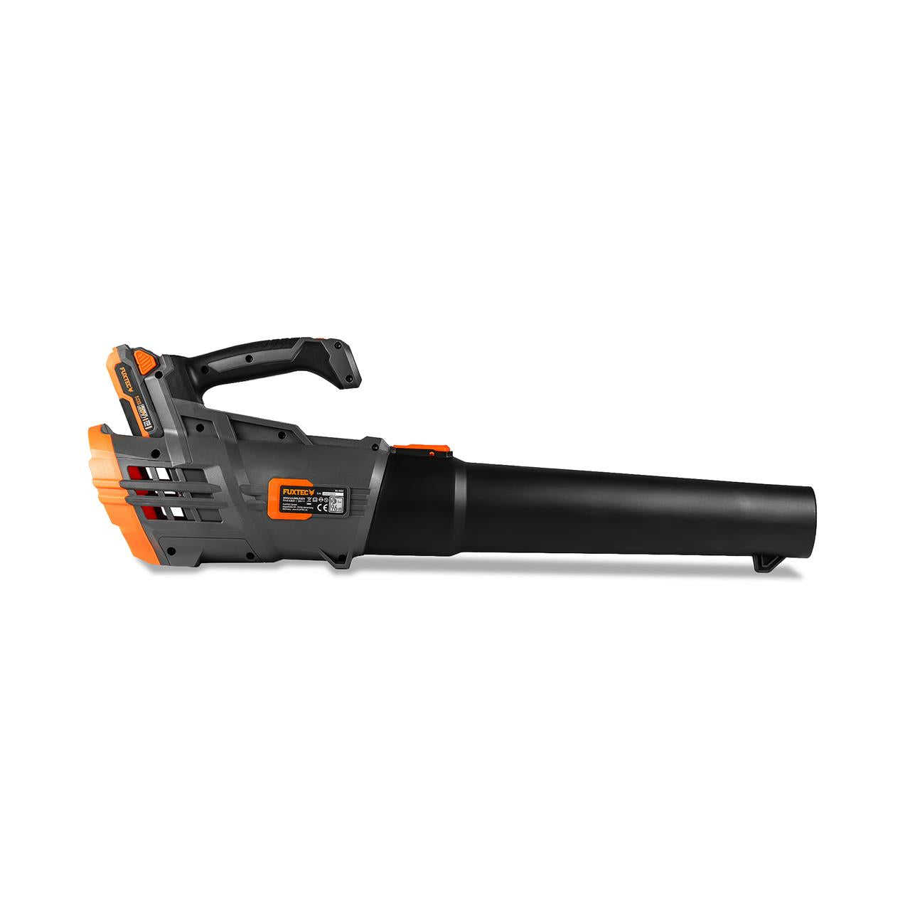 FUXTEC 20V Akku Laubbläser FX-E1LB20 SET 2 mit 1 x Akku 4Ah, 1 x Ladegerät 2,4A