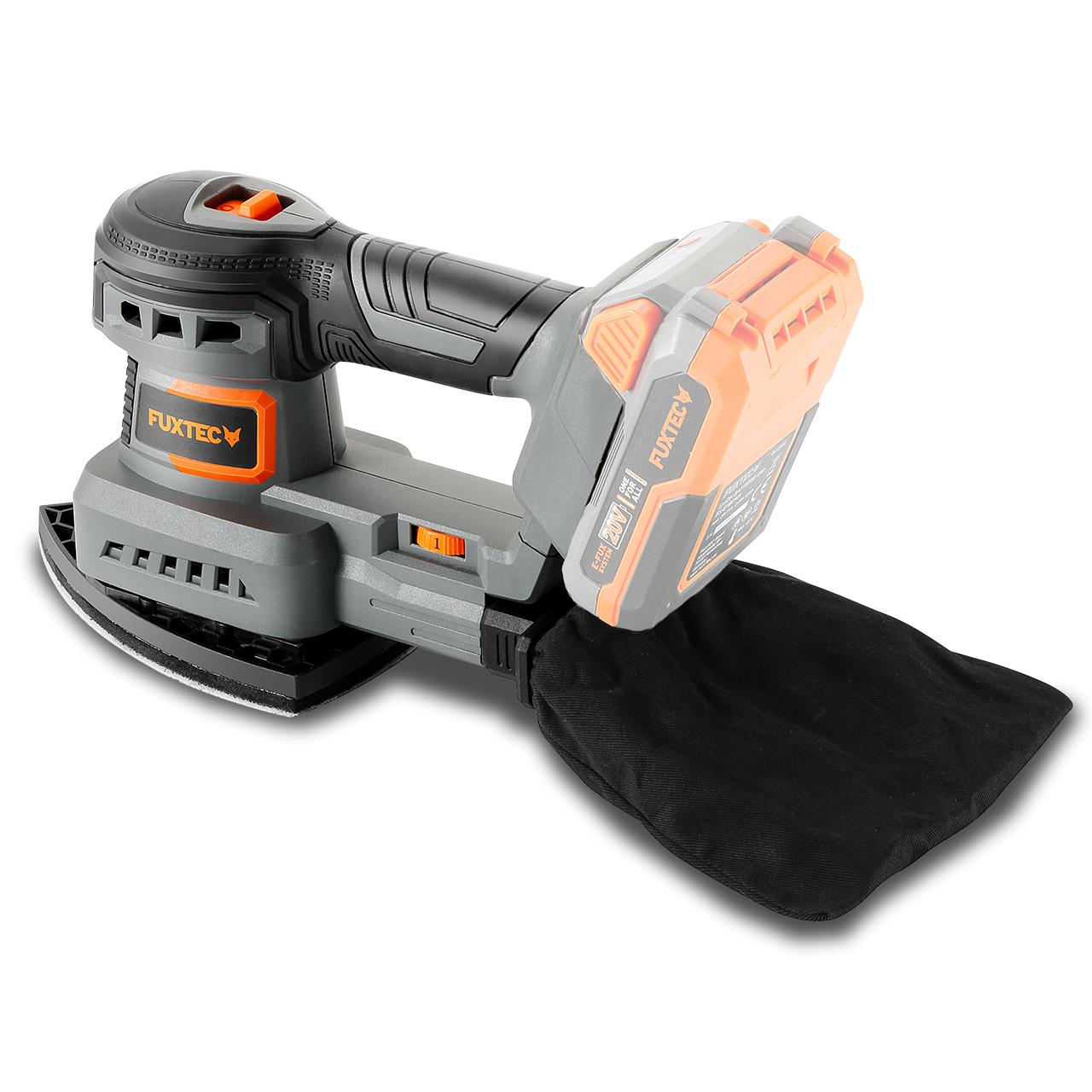 Ponceuse delta sans fil 20V FUXTEC FX-E1MS20 sans batterie, sans chargeur