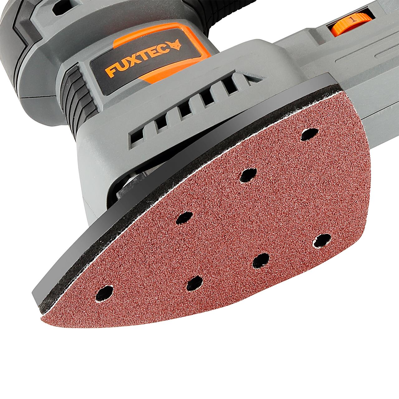 FUXTEC 20V cordless orbital sander FX-E1MS20 without battery pack, without charger