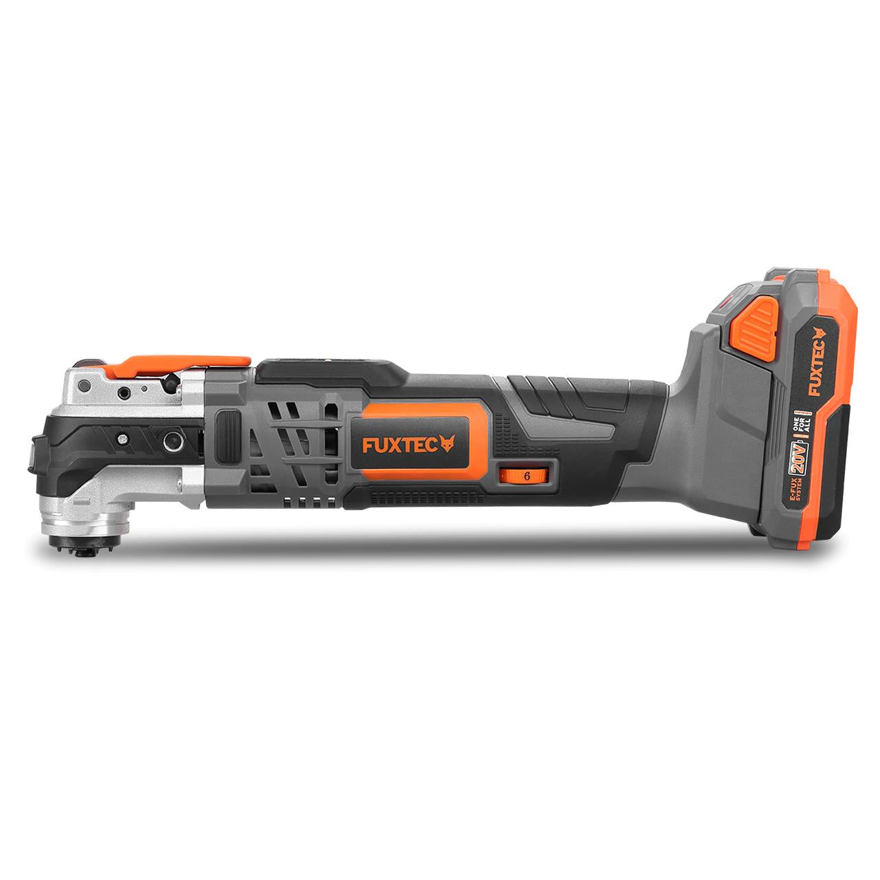 Outil multifonction batterie 20V FUXTEC FX-E1MT20 - set batterie 2Ah et chargeur 1A