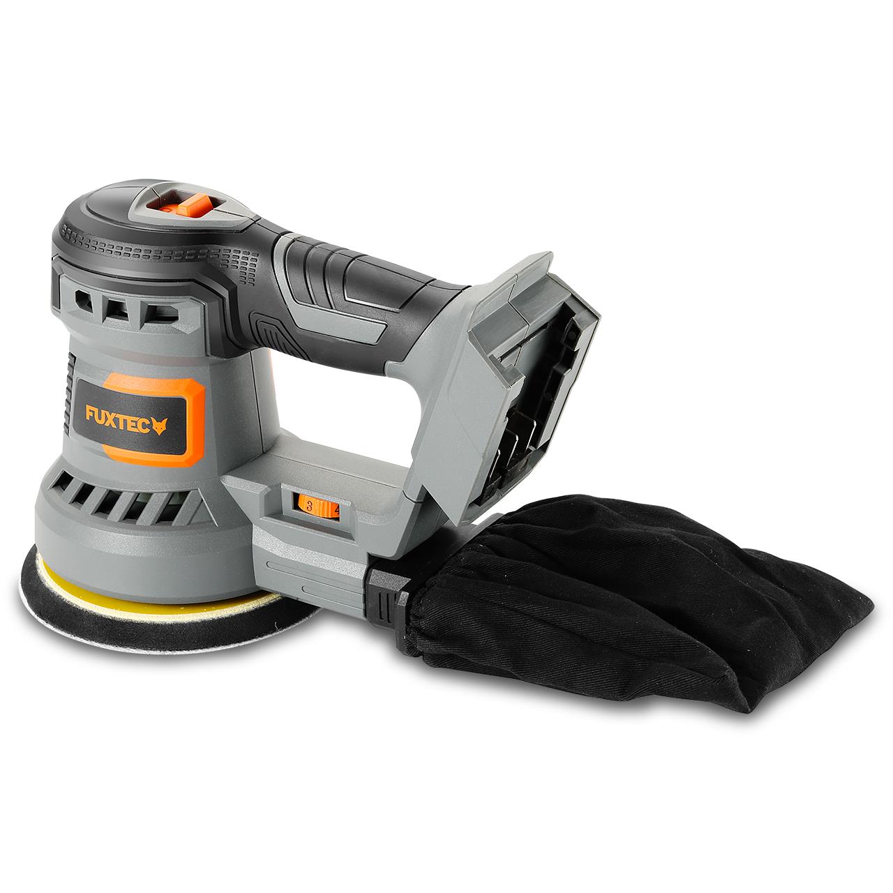 Ponceuse rotative sans fil 20V FX-E1RS20 SET avec 1 x batterie 2Ah, 1 x chargeur 1A