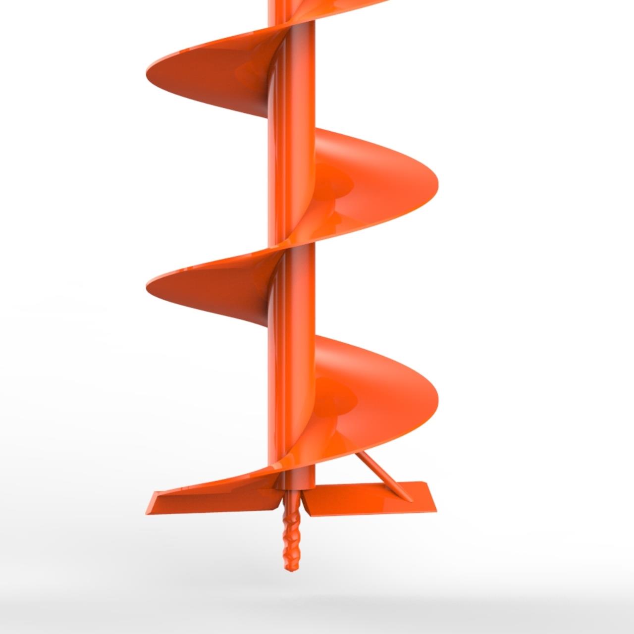 Tarière thermique FUXTEC FX-EB152 avec mèches de 100, 150 et 200 mm