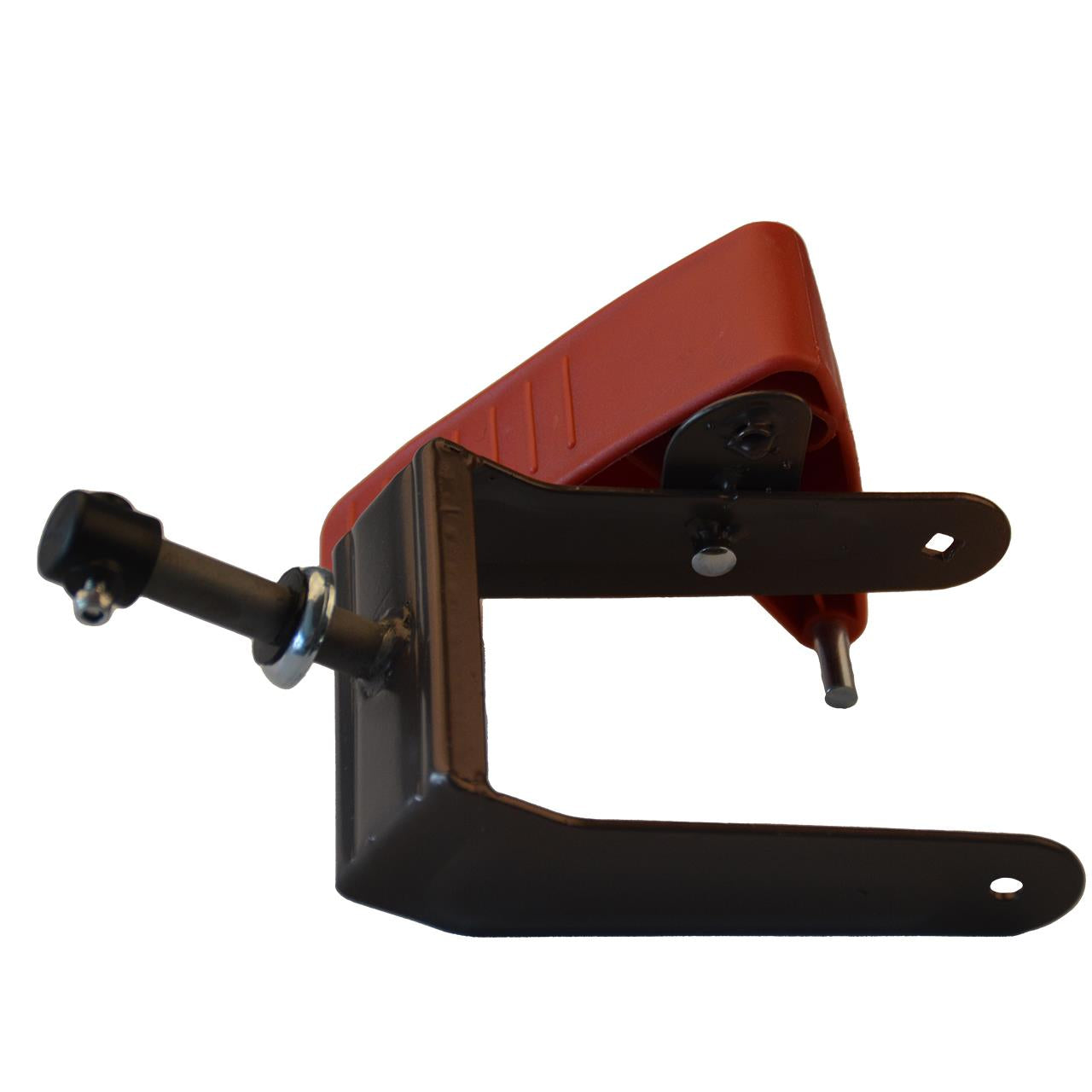 FUXTEC - Support de roue avant droit marron avec frein chariot Wild Cruiser