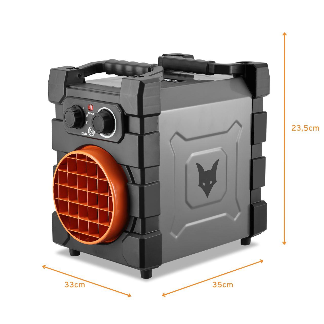 FUXTEC Chauffage électrique FX-EH2