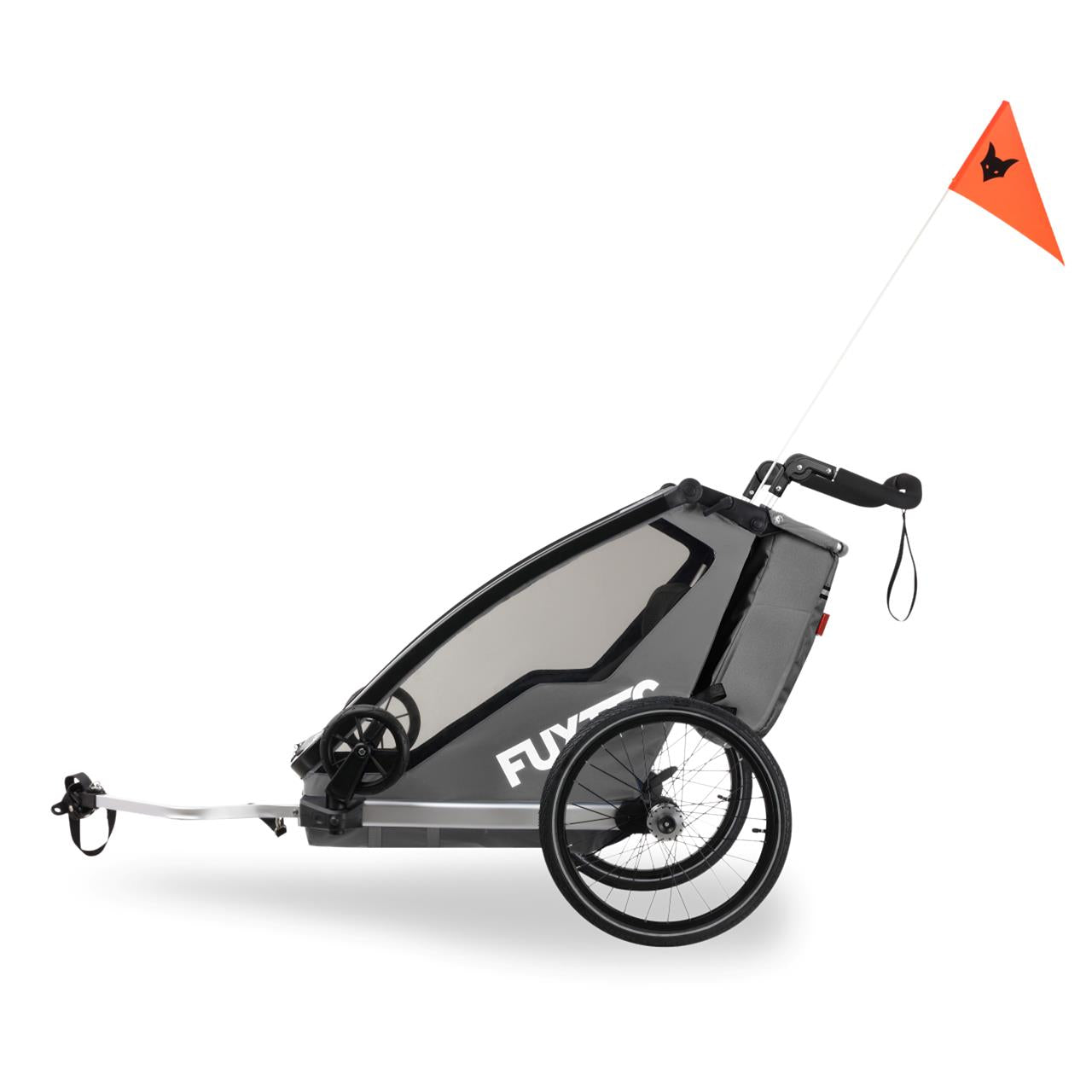 FUXTEC Remorque à vélo FX-FA1S/place unique