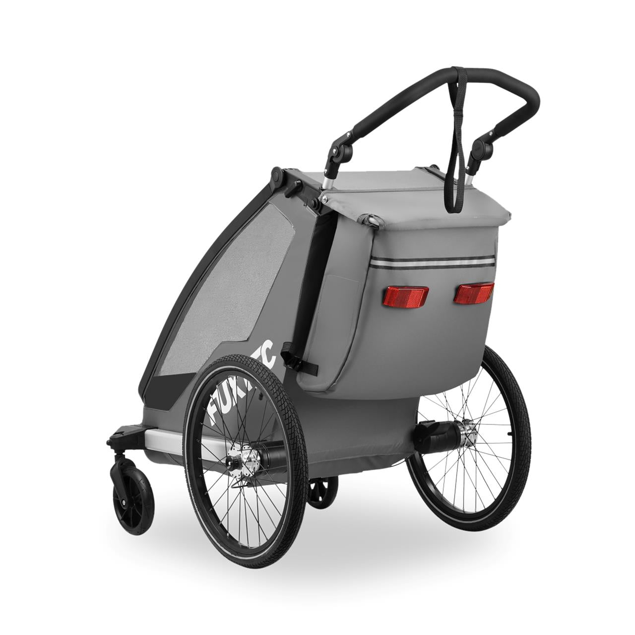 FUXTEC Remorque à vélo FX-FA1S/place unique