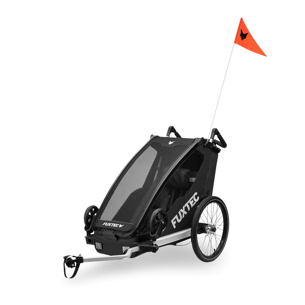 FUXTEC Remorque à vélo FX-FA1S/place unique