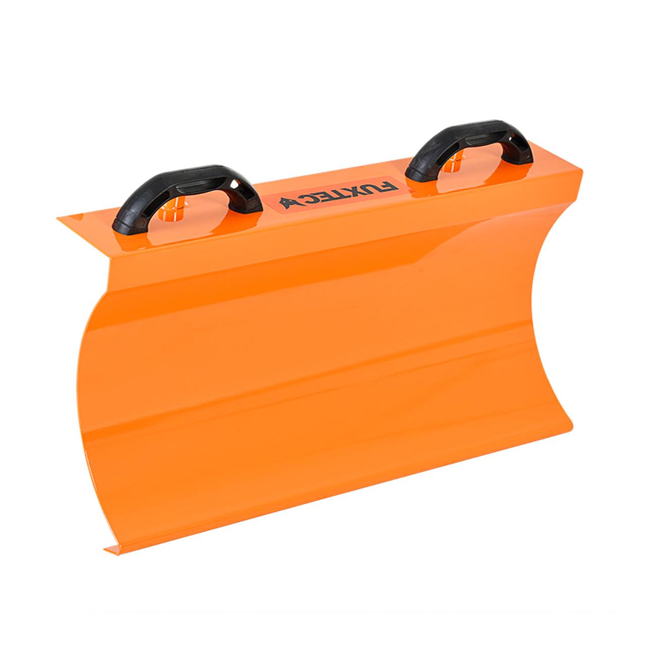 Petrol sweeper/snow plough-SET incl. snow rotary attachment, snow plough blade & dust collector FUXTEC KM196-SET1