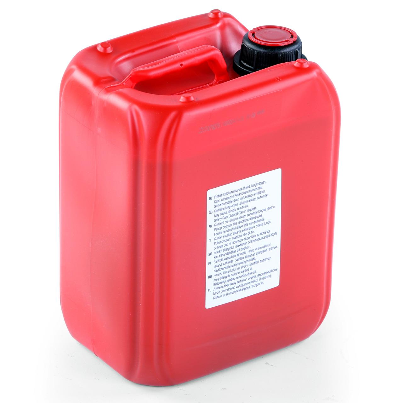 Huile pour scie à chaîne FUXTEC avec additif adhésif Huile pour chaîne 5 L