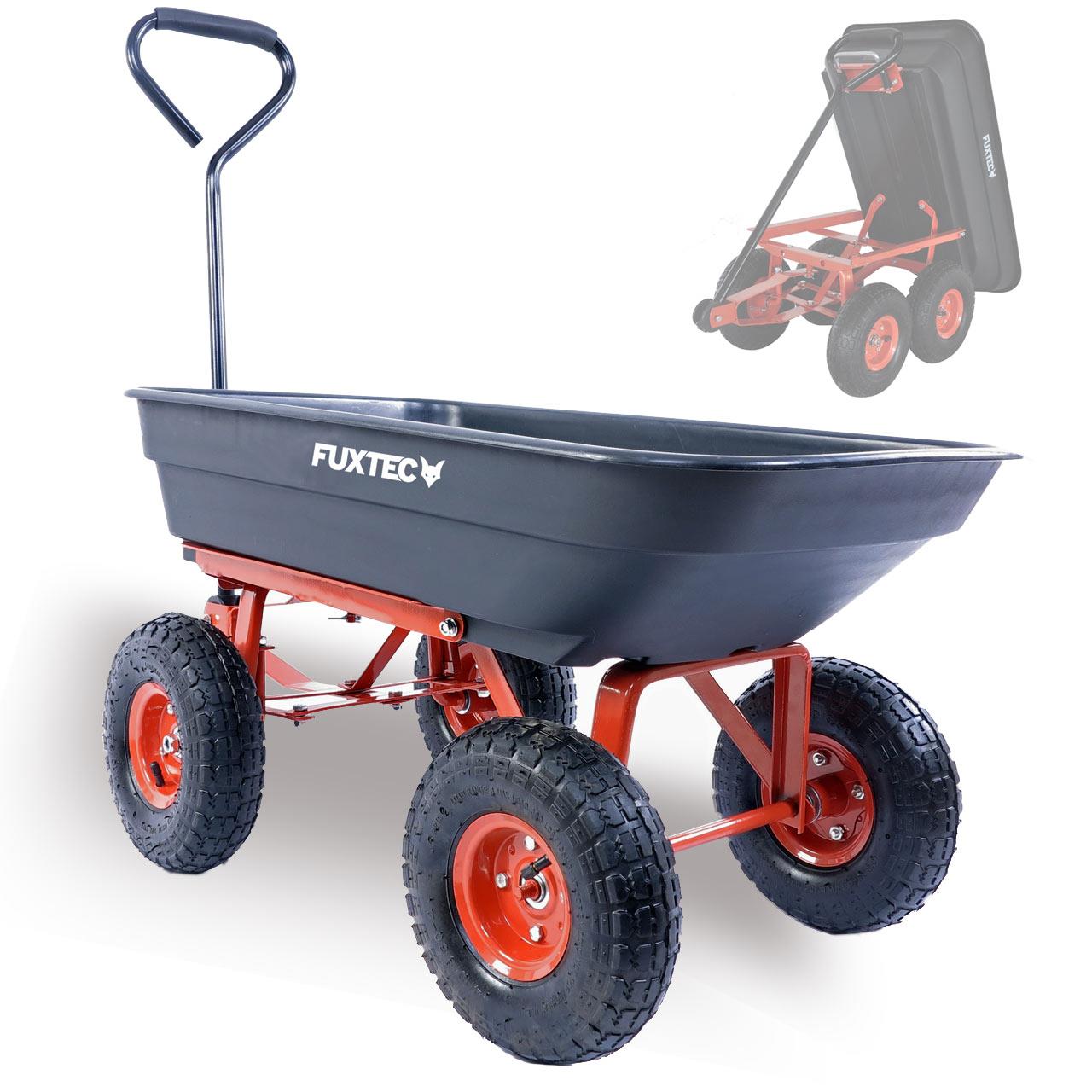 Chariot de jardin à benne basculante FUXTEC FX-KW2175
